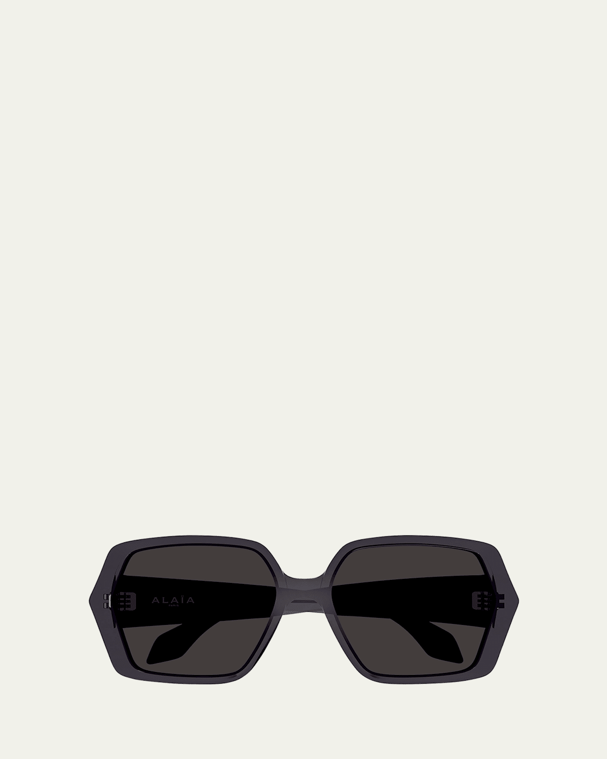 Logo Acetate Butterfly Sunglasses