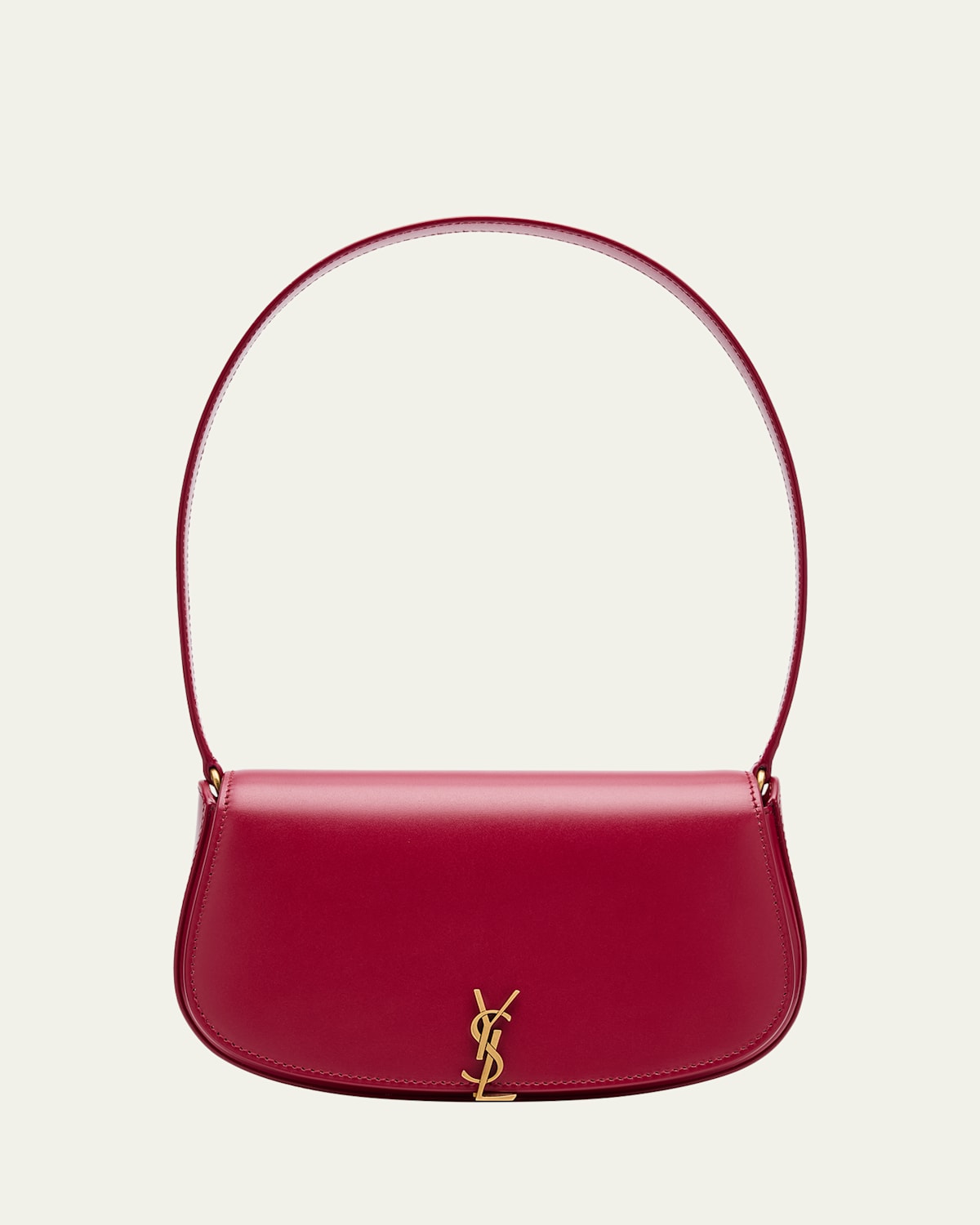 Saint Laurent Mini Ysl Flap Leather Shoulder Bag