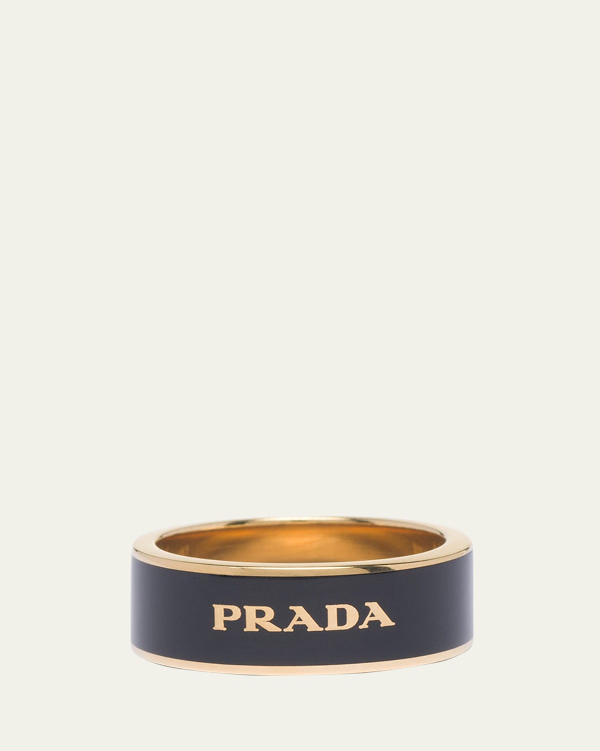 Logo Enamel Brass Ring