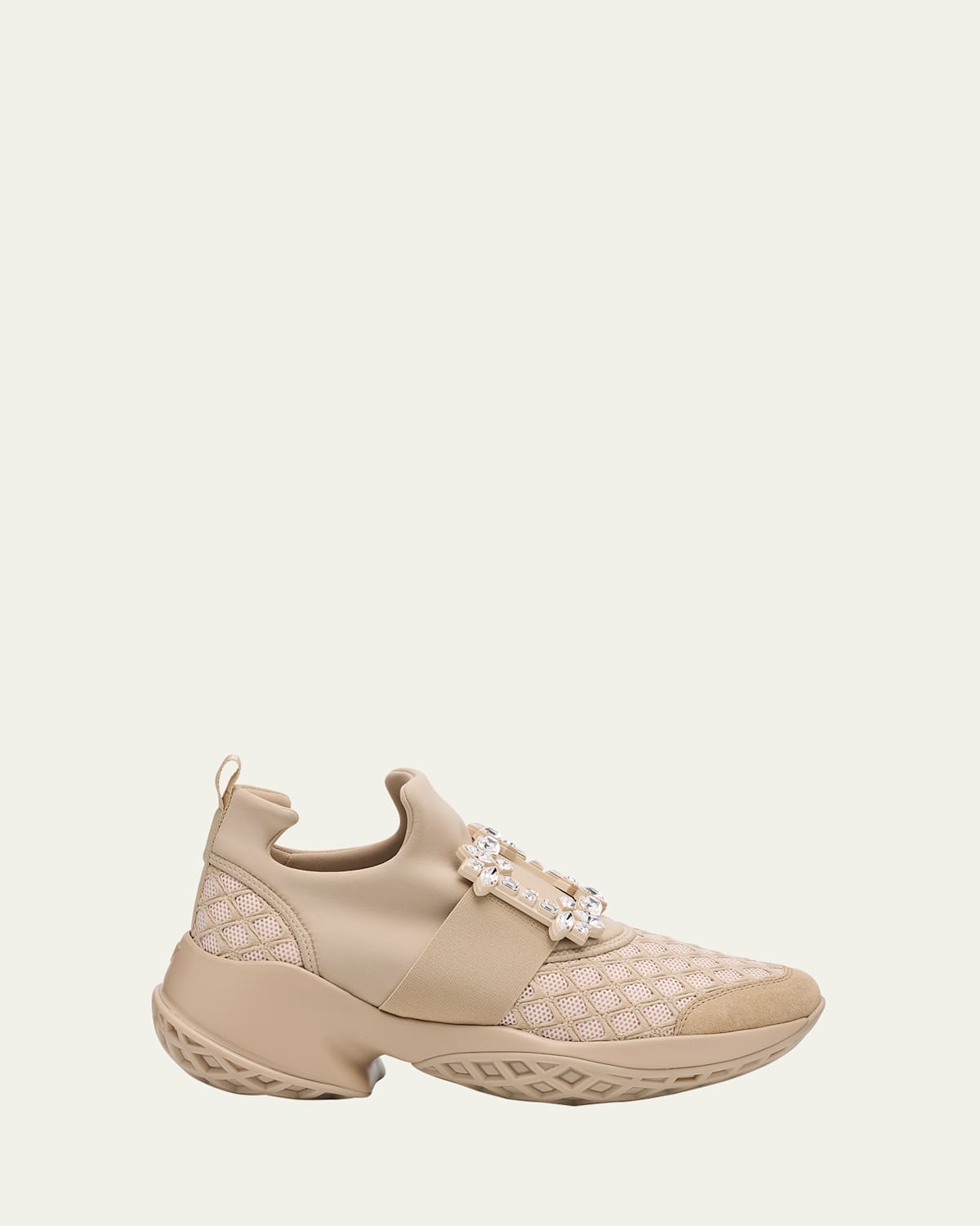 Viv Run Strass Buckle Chunky Sneakers