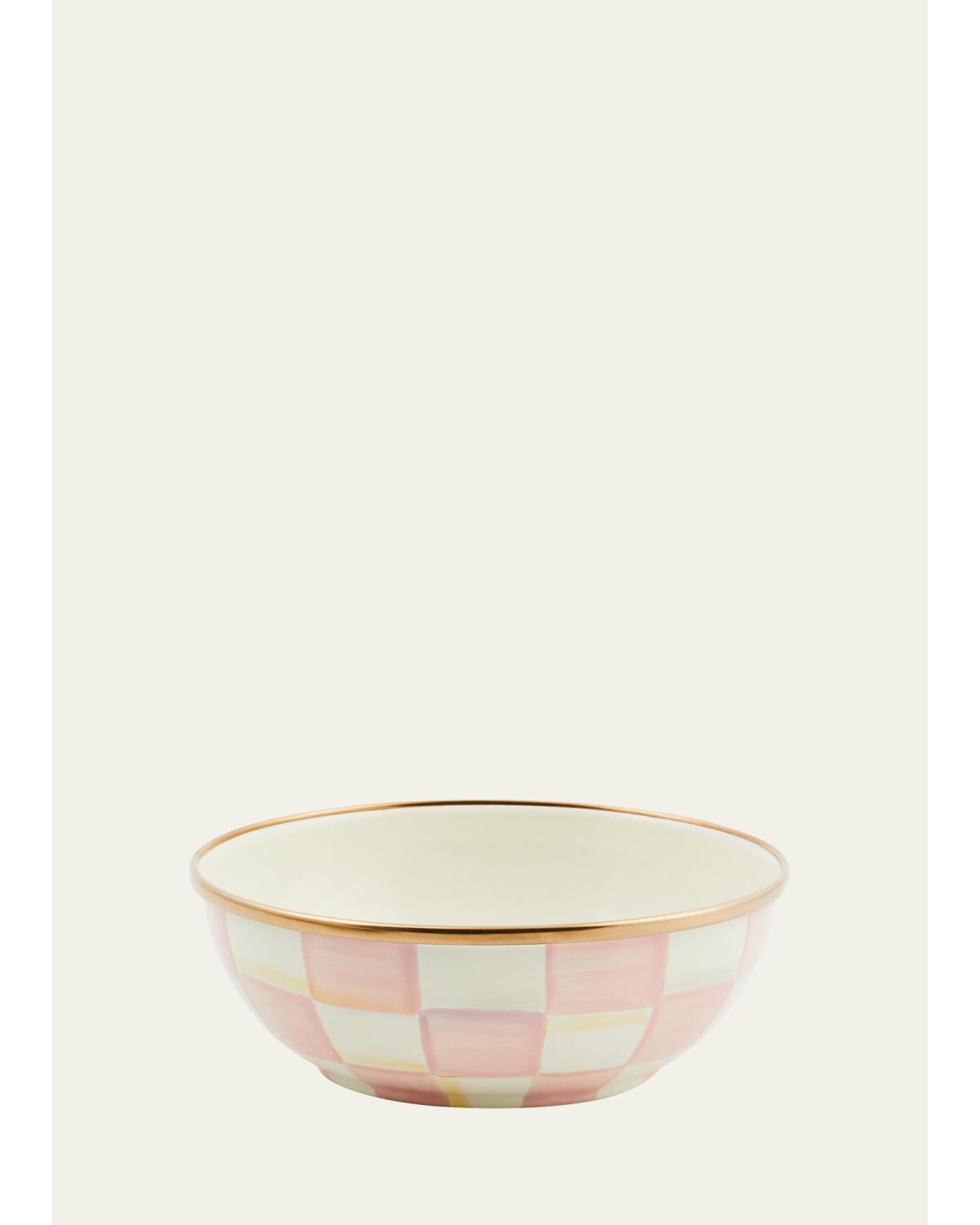 Mackenzie-Childs Rosy Check Everyday Bowl, 16-oz.