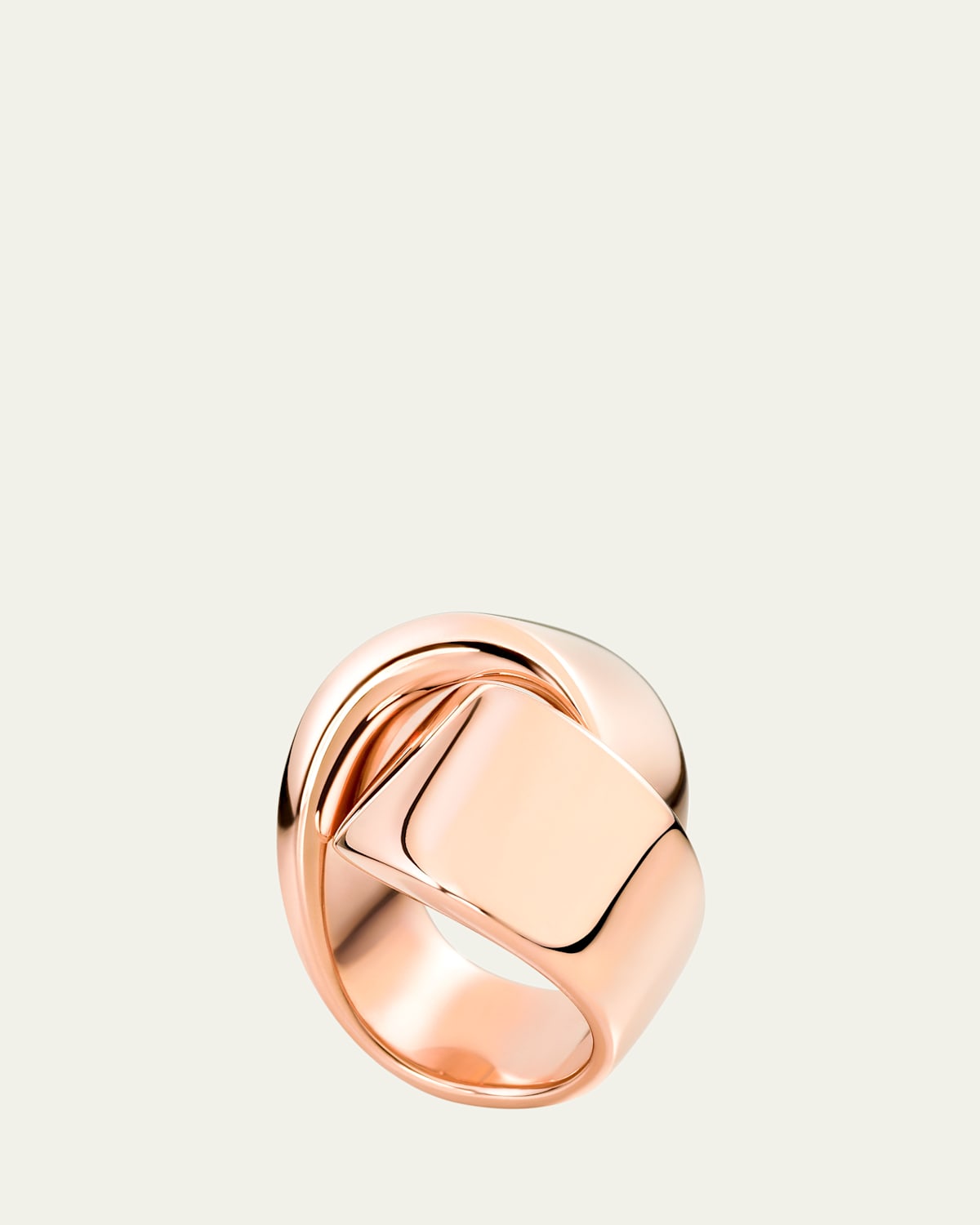 Vhernier 18K Rose Gold Abbraccio Ring