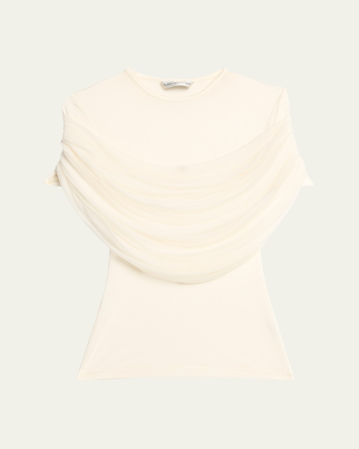 Sonora Veiled Short-Sleeve T-Shirt