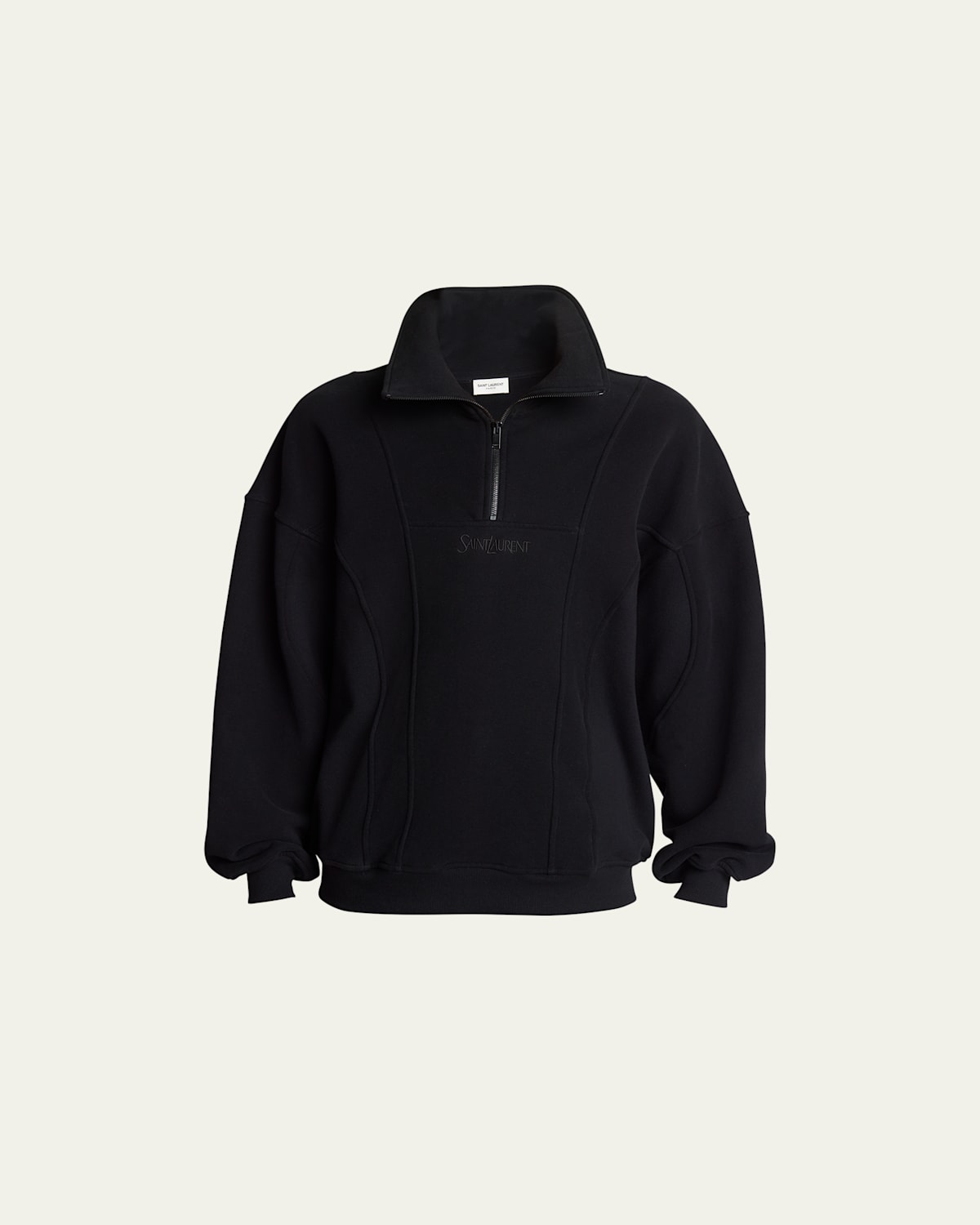 Men's Quarter-Zip Logo Sweatshirt