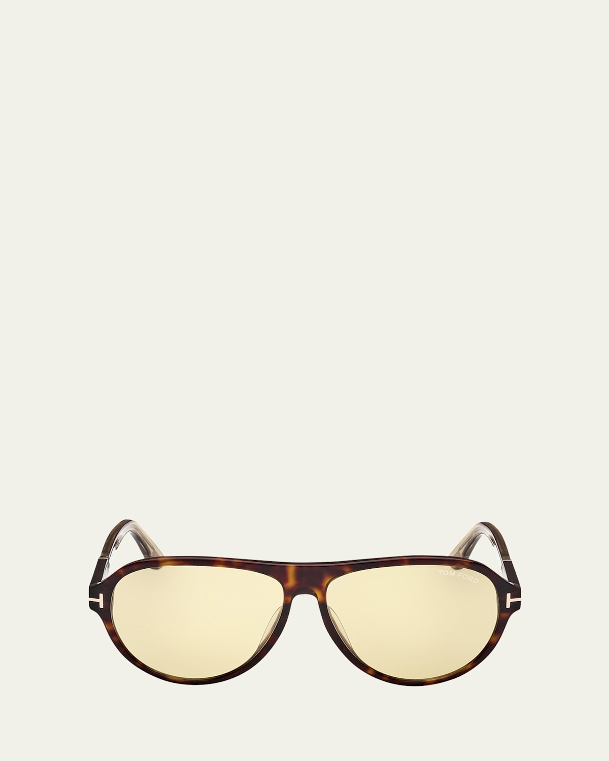 Tom Ford Men's Quincy Photochromic Aviator Sunglasses In Shiny Deep Gold/ Gradient Brown