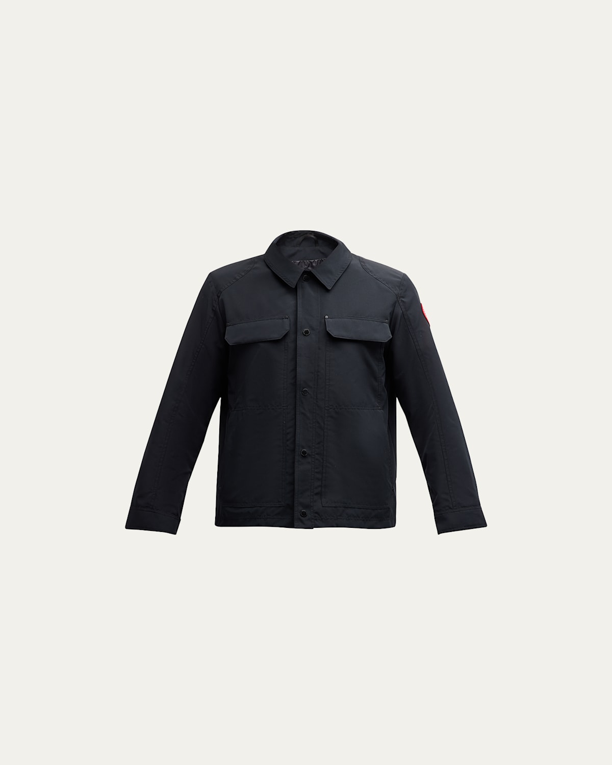Canada Goose Men's Burnaby Work Shirt In Black