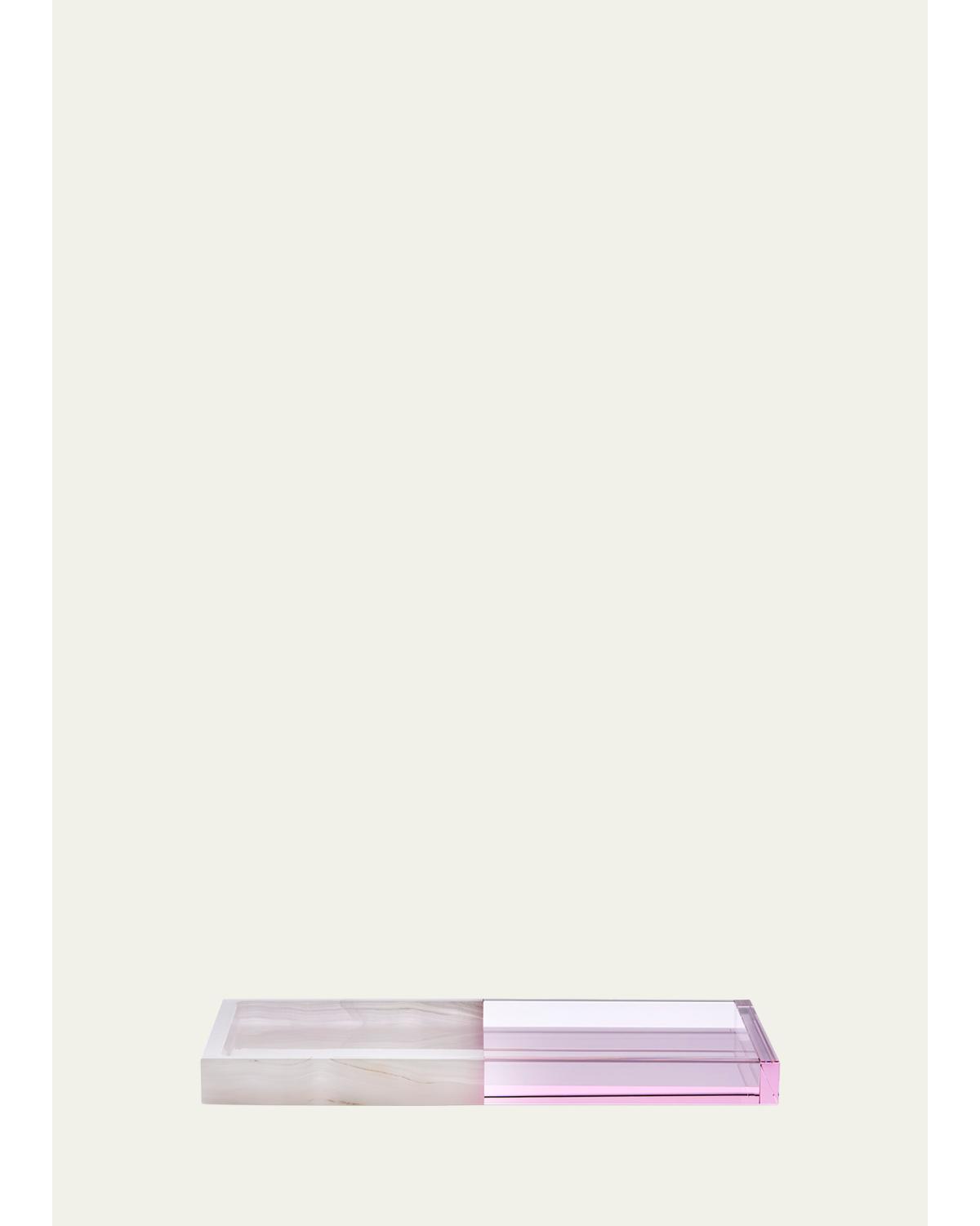 Reflections Copenhagen Mad Crystal and Onyx Tray, Small