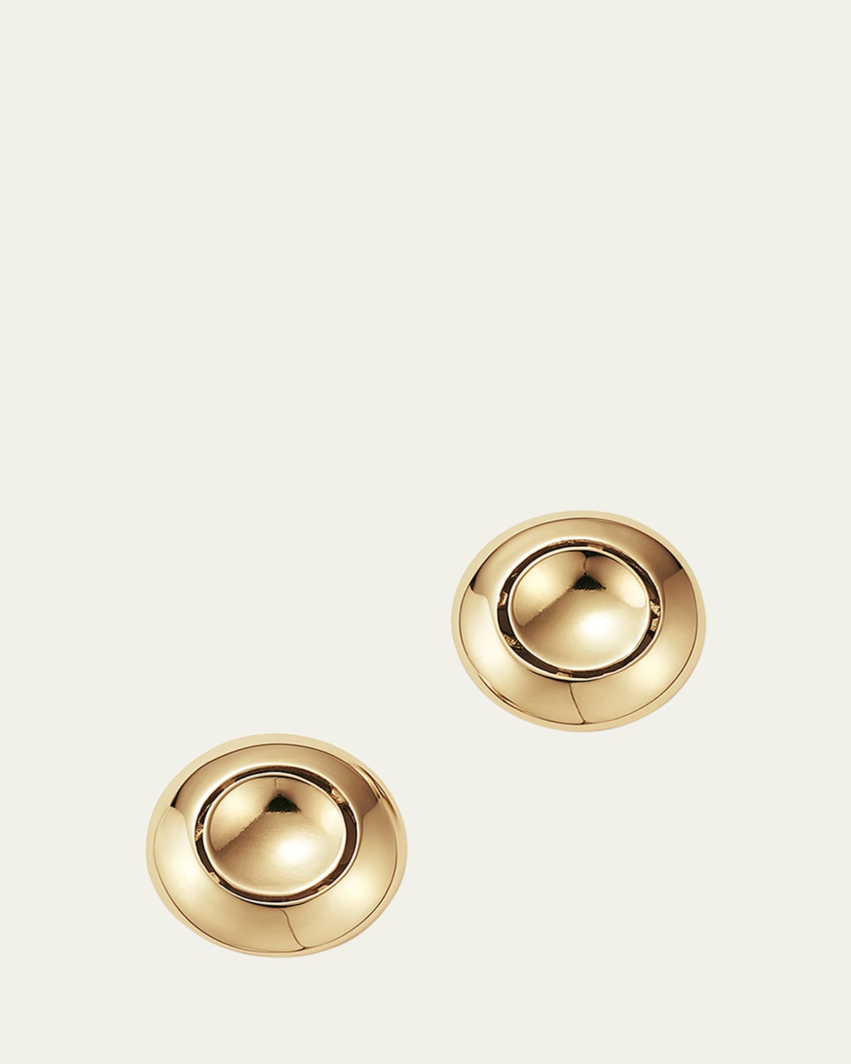 Round 9mm Stud Earrings