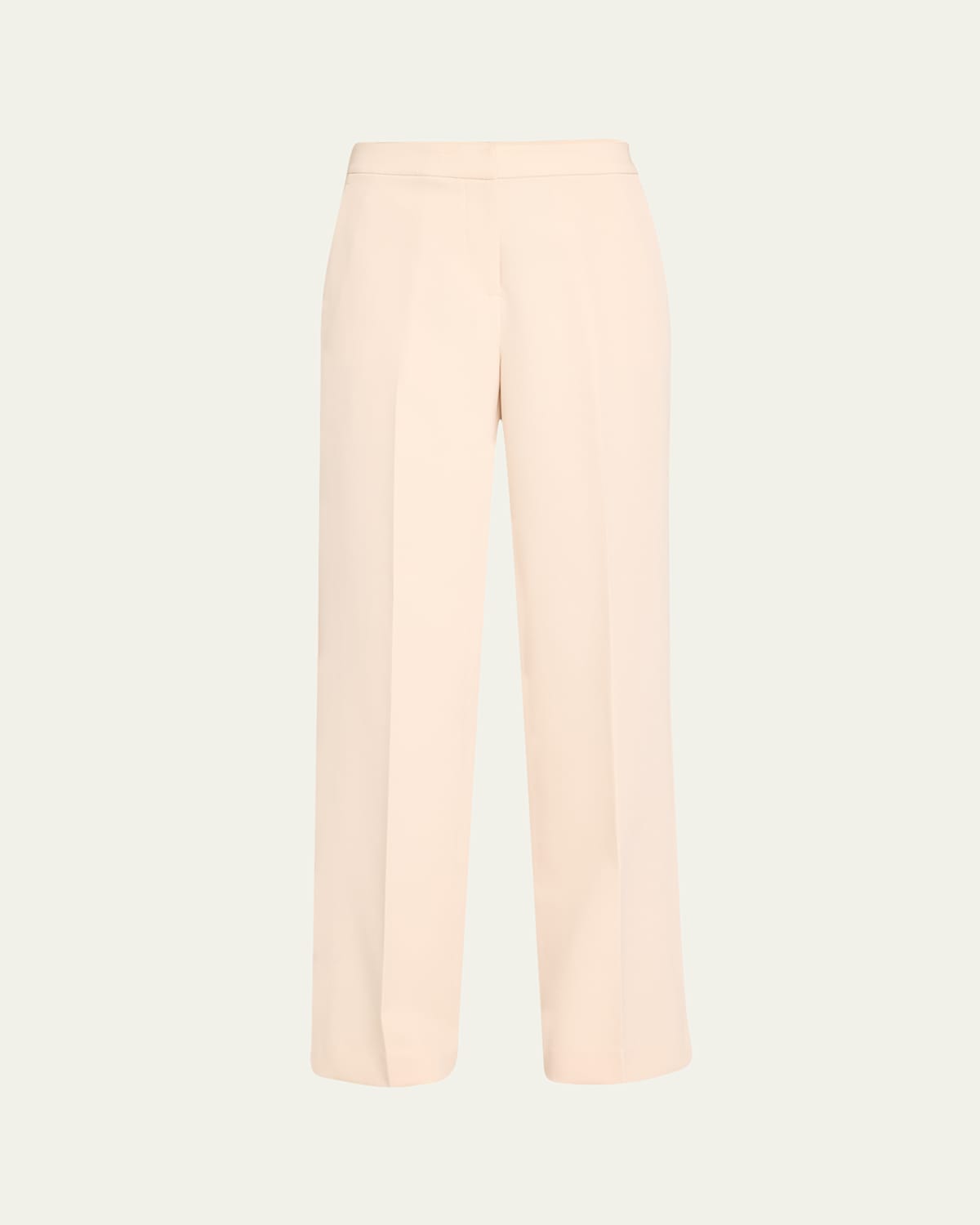 Kobi Halperin Karla Mid-rise Straight-leg Pants In Canvas