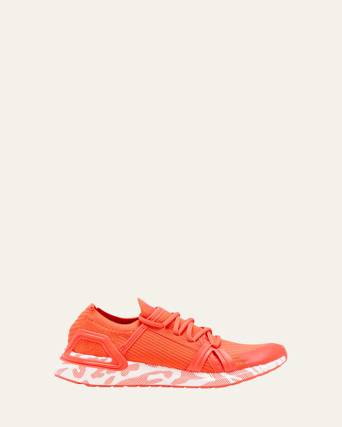 Adidas By Stella Mccartney Ultraboost 20 Graphic-sole Trainer Sneakers In Active Orange