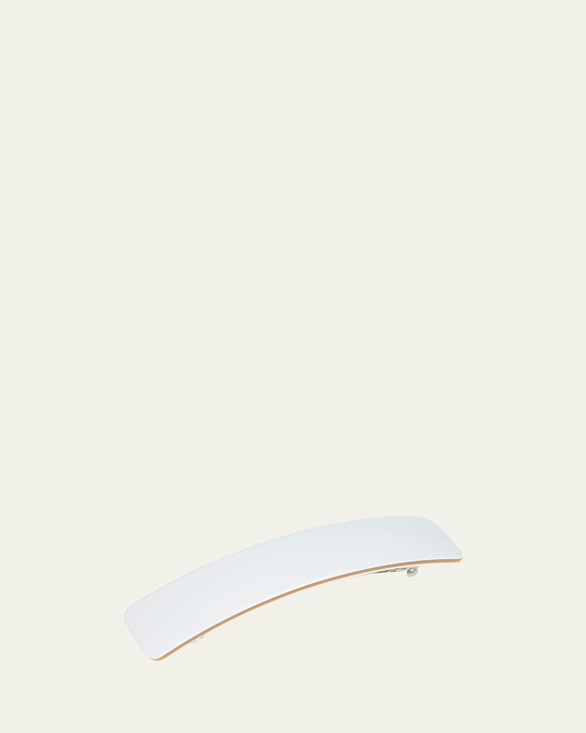 Two-Tone Rectangle Barrette