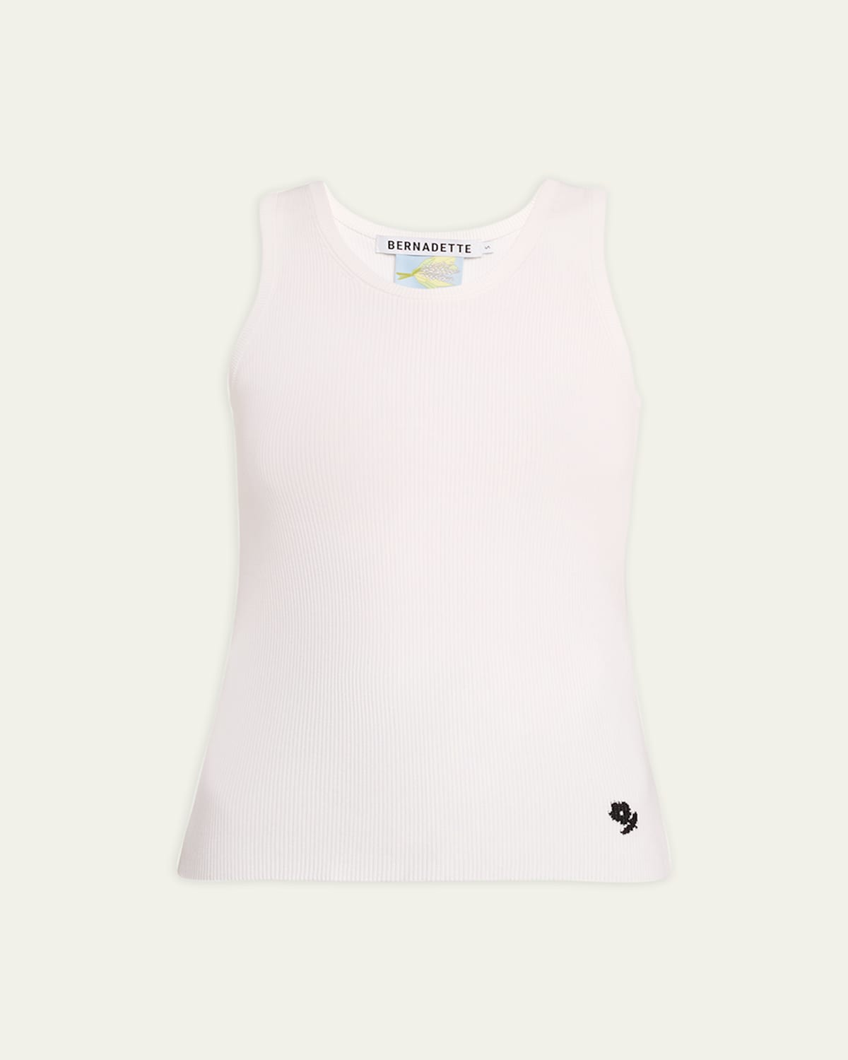 Rosette Knit Tank Top