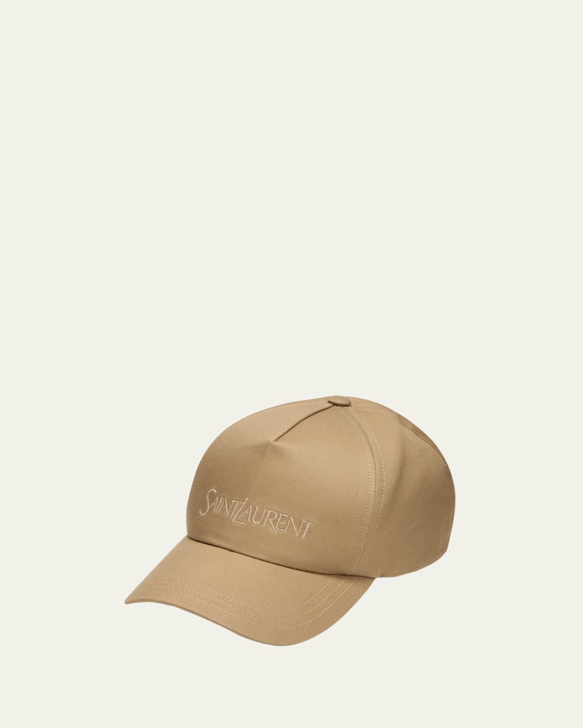 Men's Embroidered Logo 5-Panel Baseball Cap
