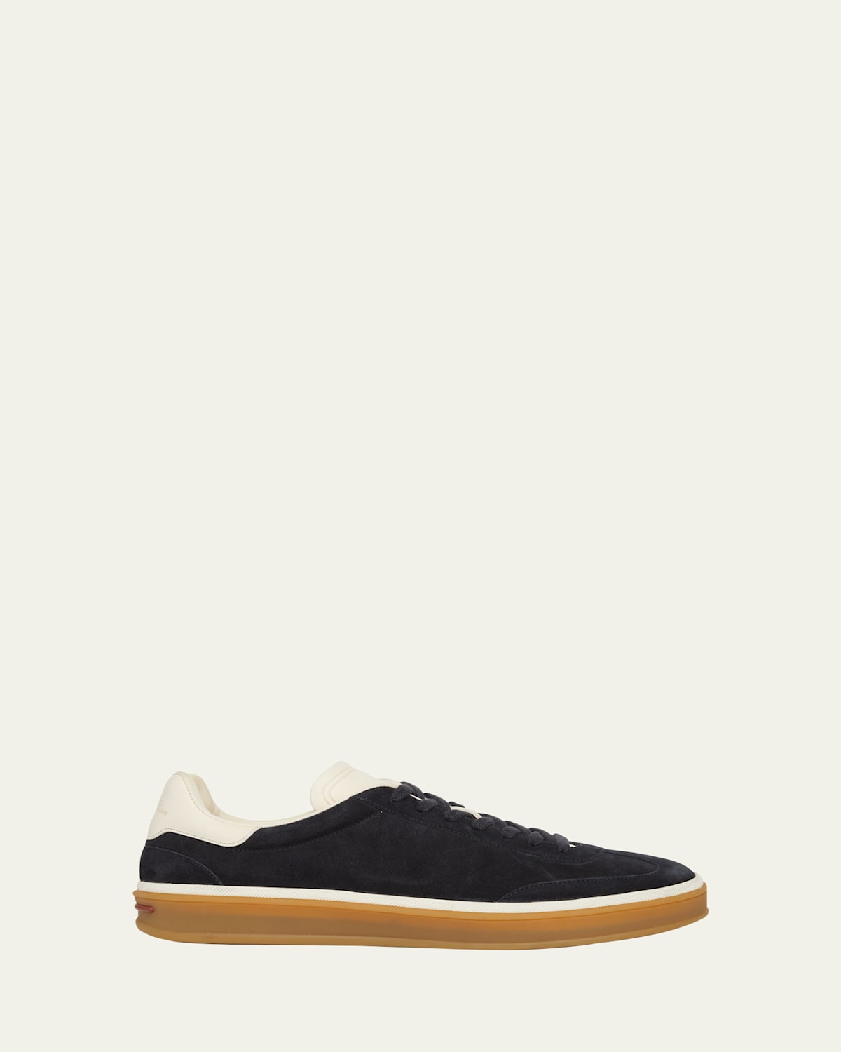 Loro Piana Men's Tennis Walk Suede Low-top Sneakers