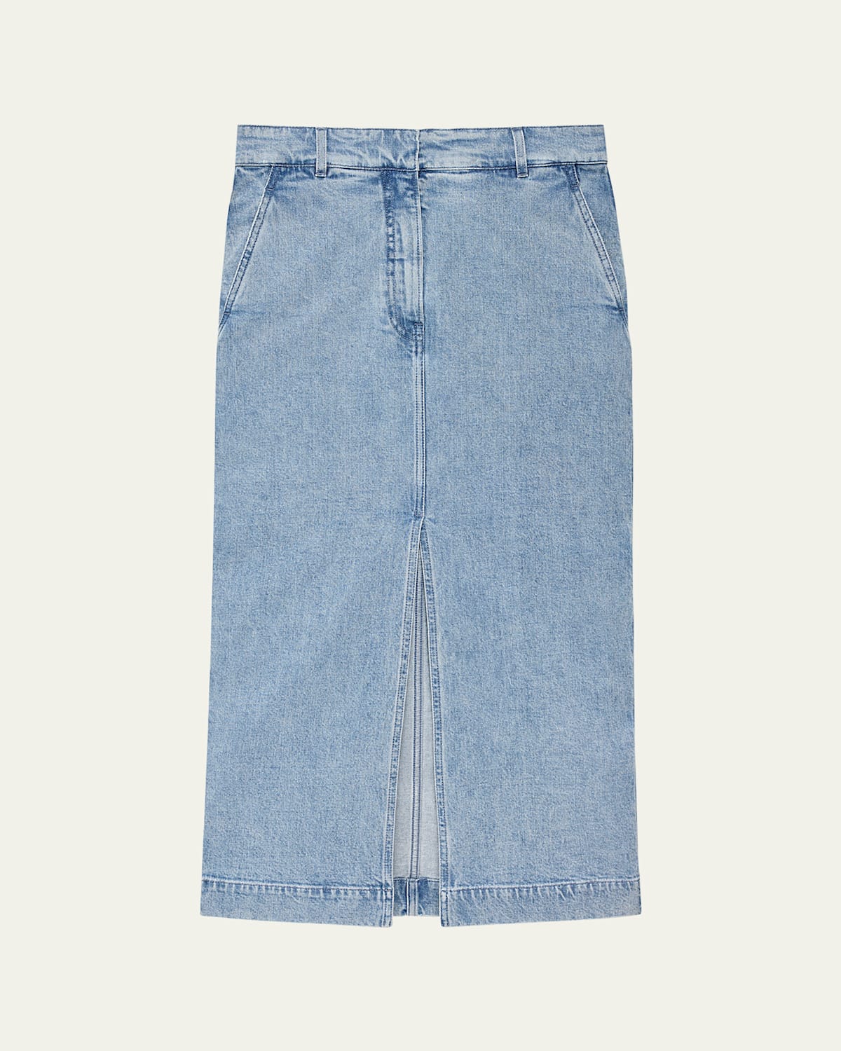 Denim Pencil Skirt