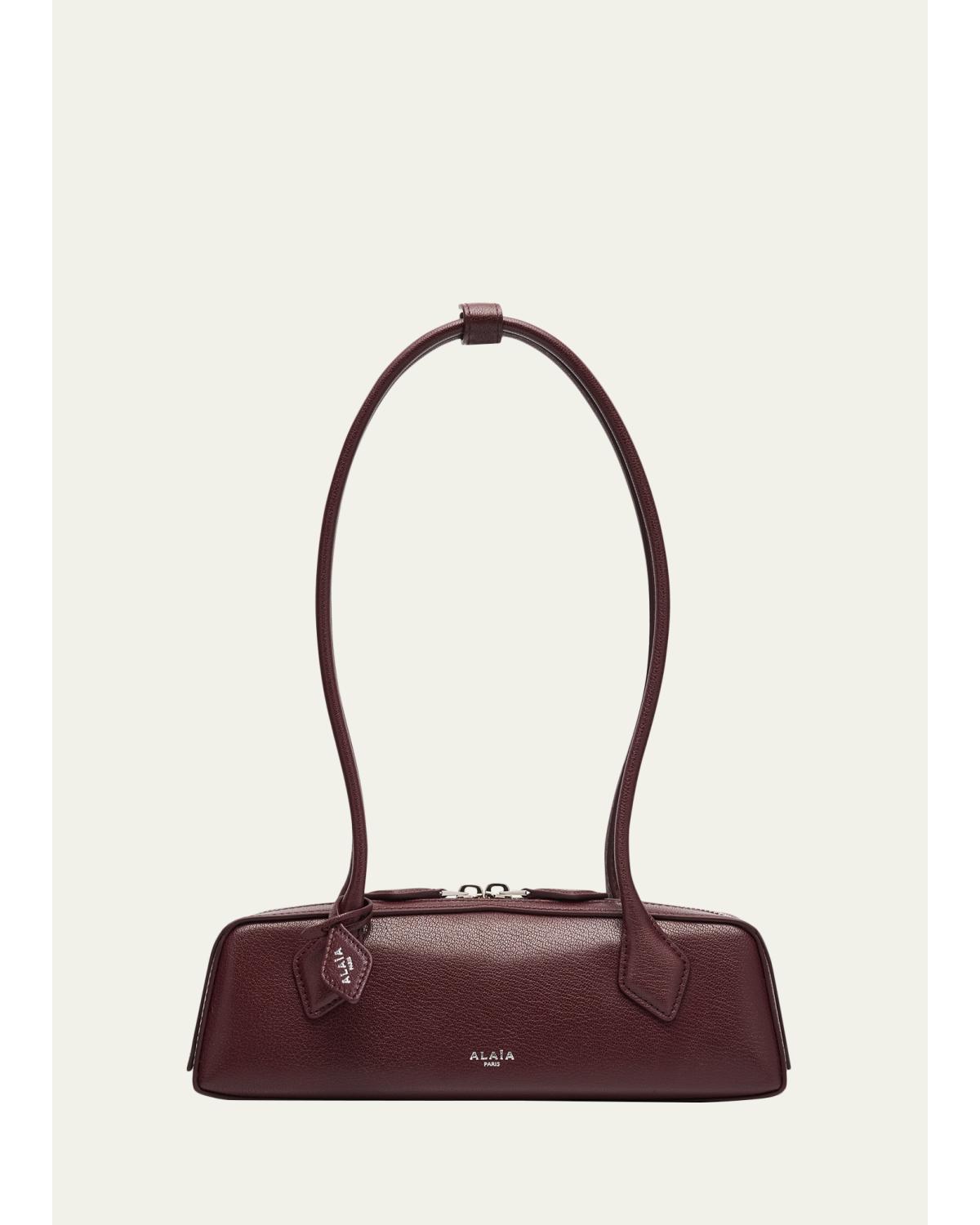 Le Teckel Small Shoulder Bag in Leather