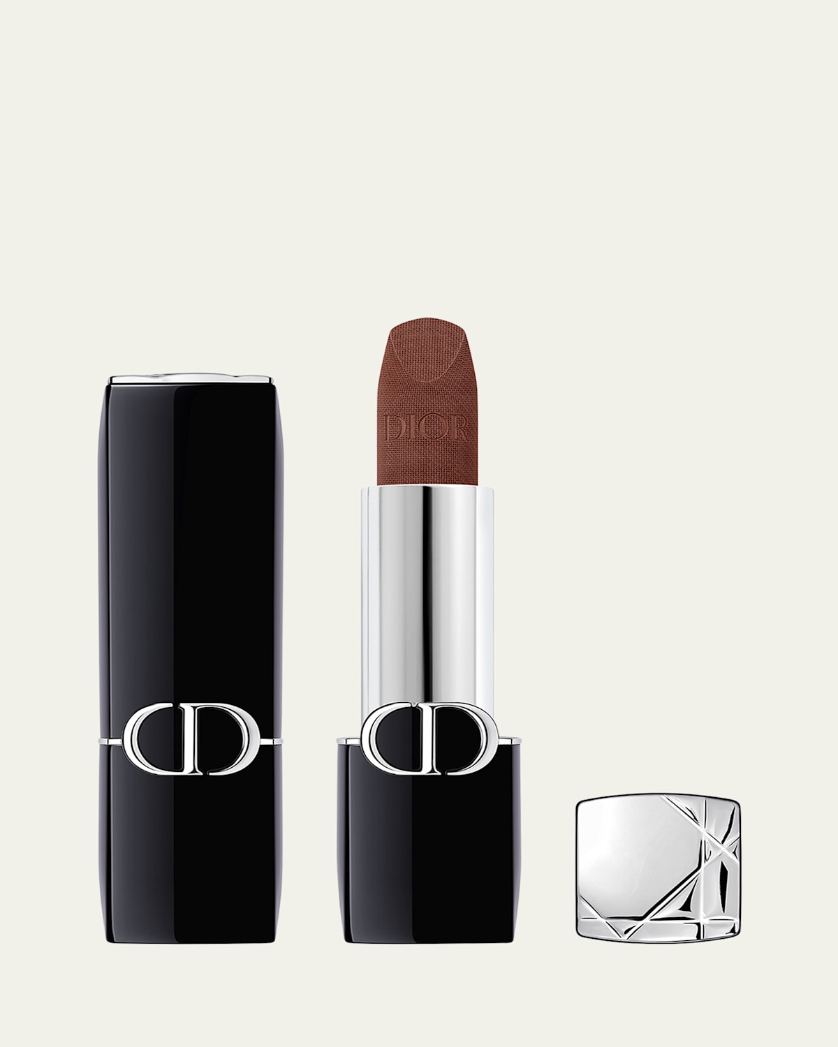 Dior Rouge Velvet Lipstick In 400 Nude Line - Velvet