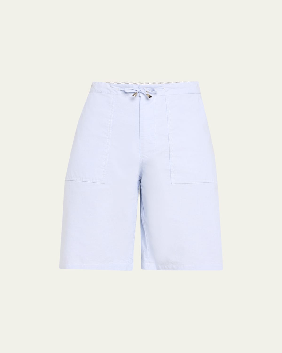 Men's Garden Cotton Oxford Drawstring Shorts