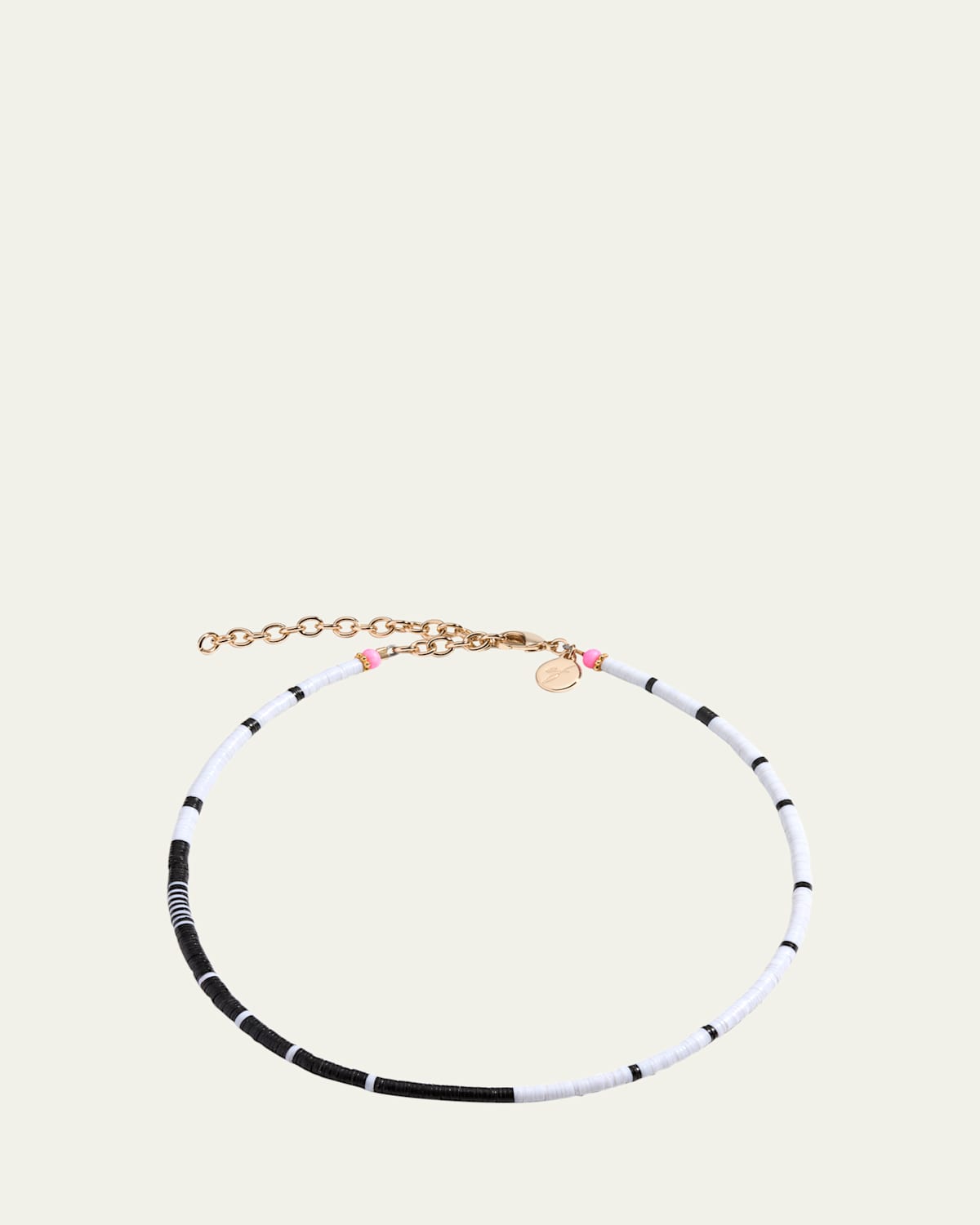 Louise Choker with 4mm Heishi Beads