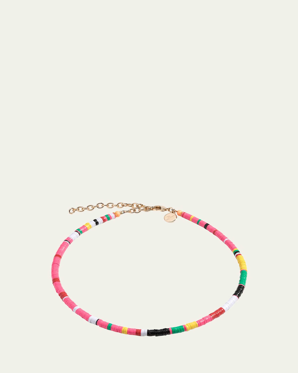 Louise Choker with 4mm Heishi Beads