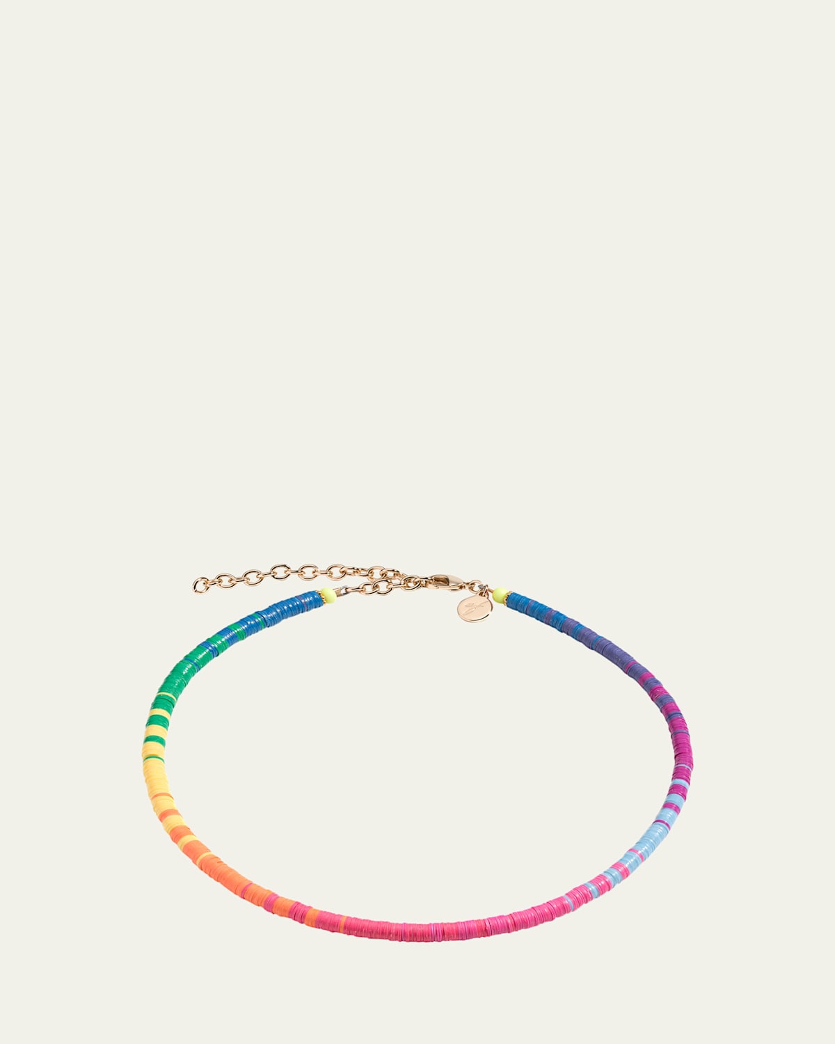 Louise Choker with 4mm Heishi Beads