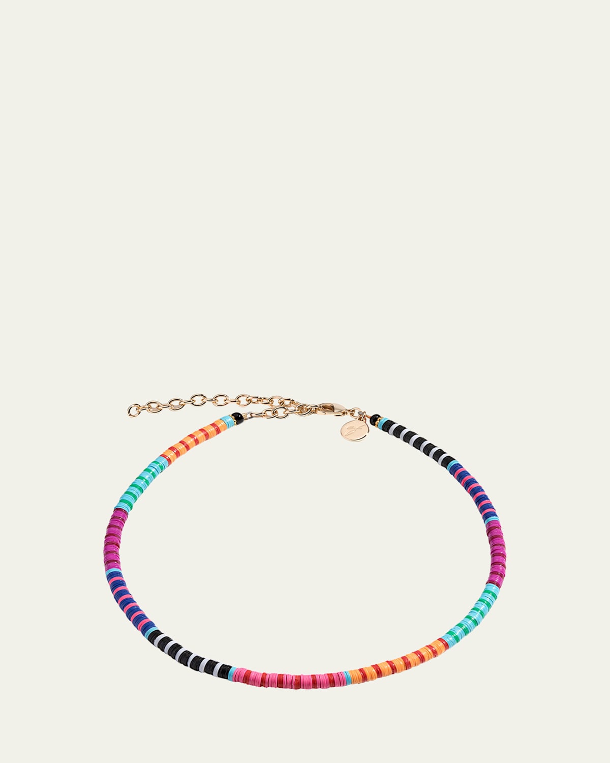 Elsie Frieda Louise Choker with 4mm Heishi Beads
