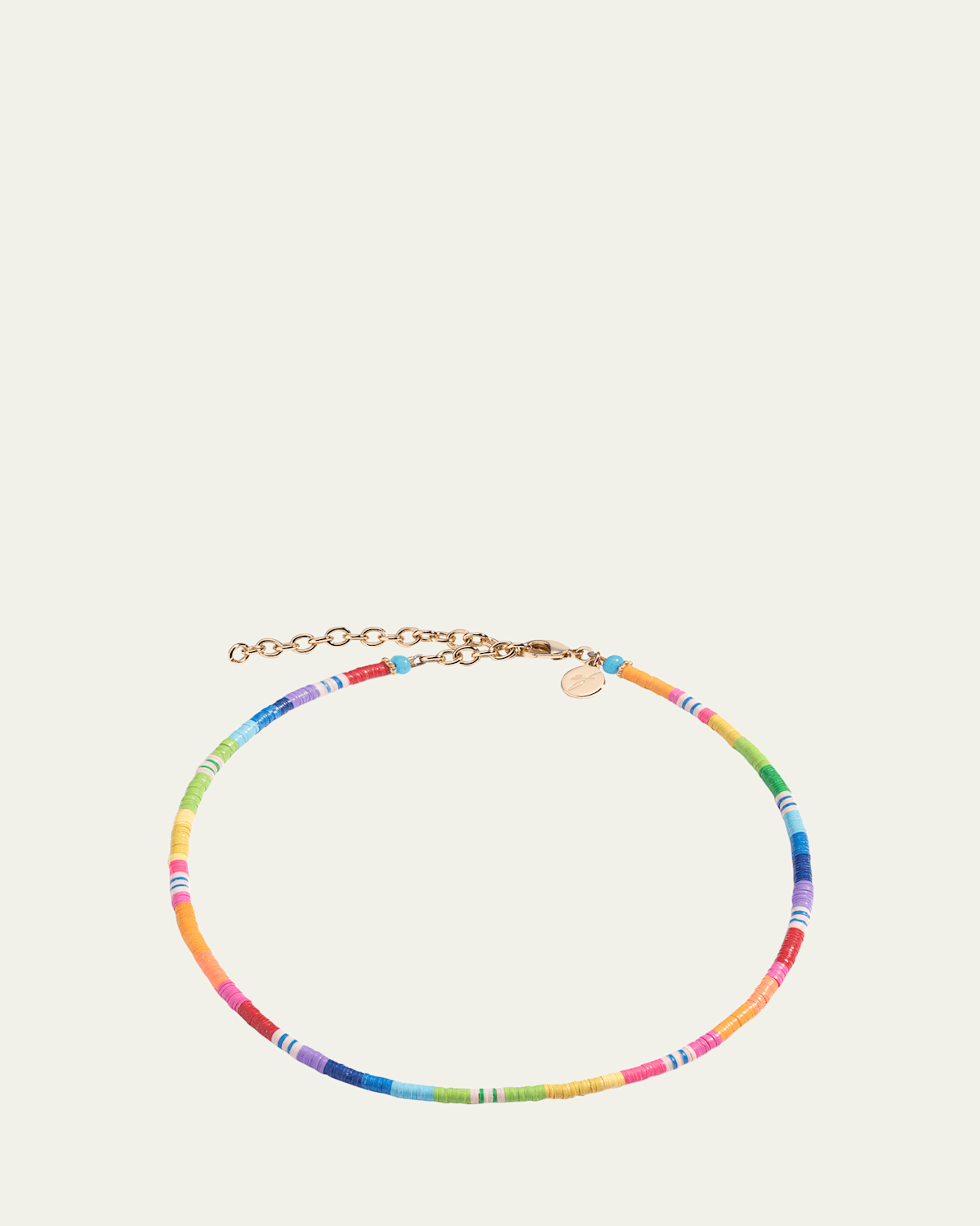Louise Choker with 3mm Heishi Beads