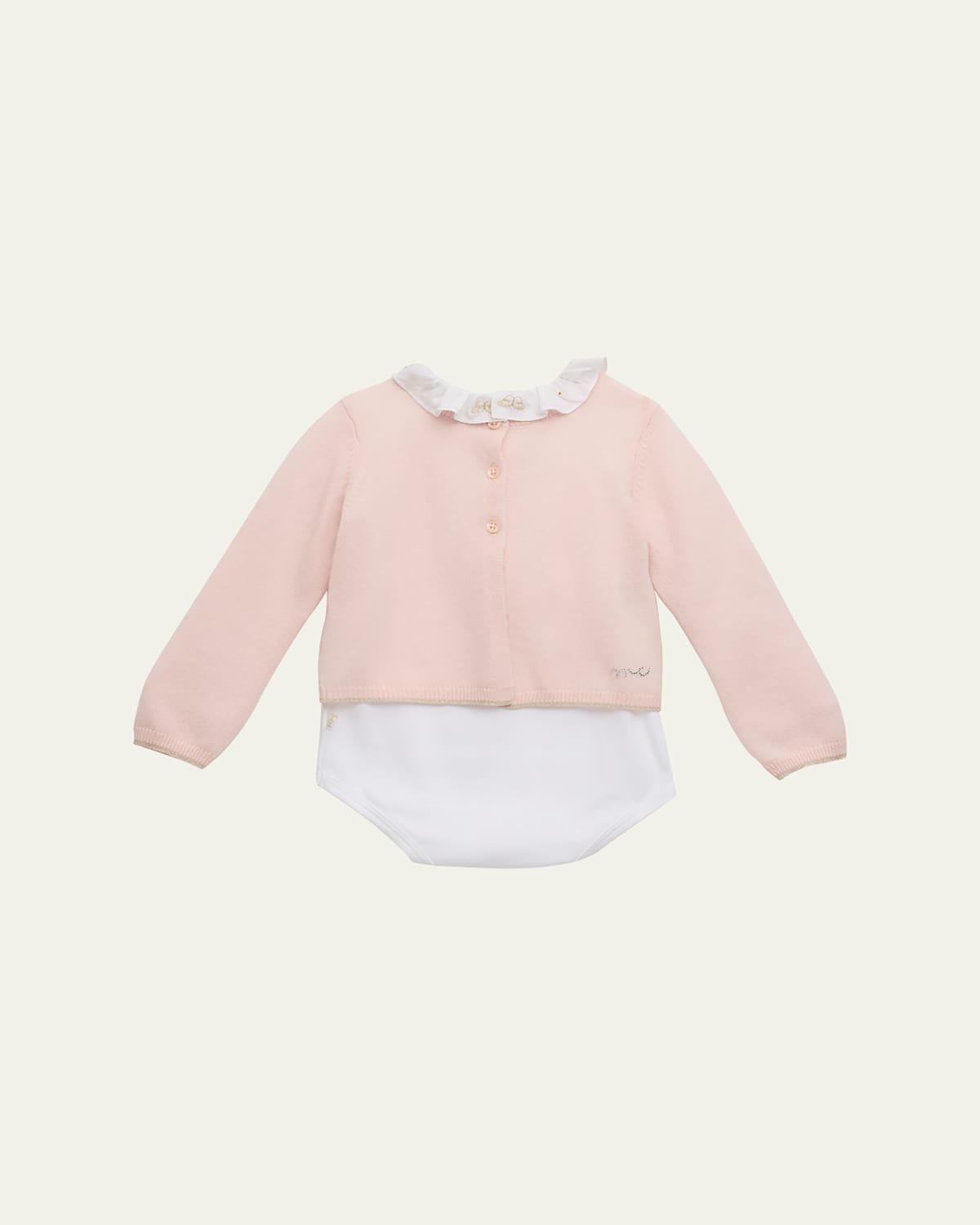 Girl's Cassiel Cashmere Angel Gift Set, Size 3M-18M