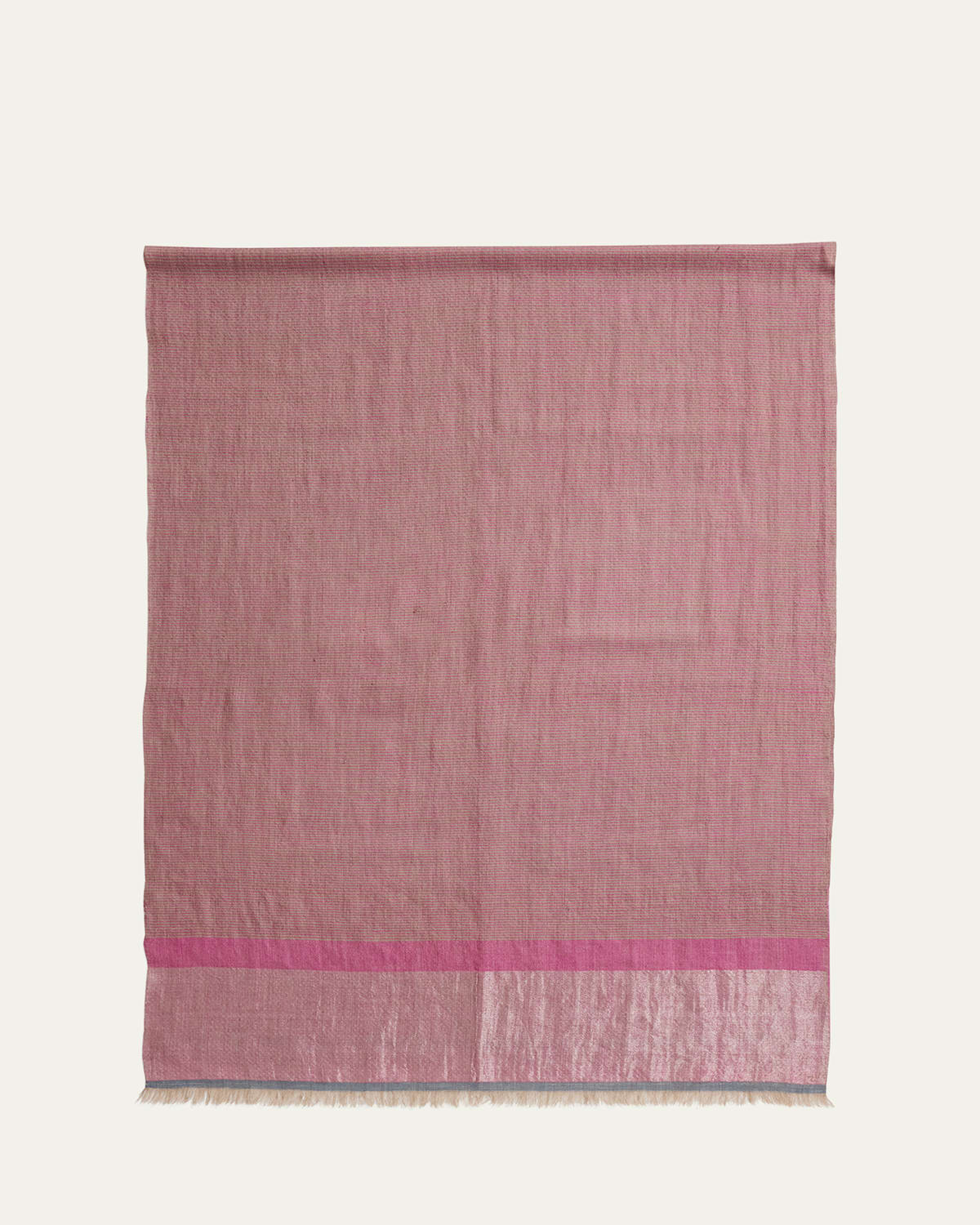 Stria Diamond Weave Cashmere Stole