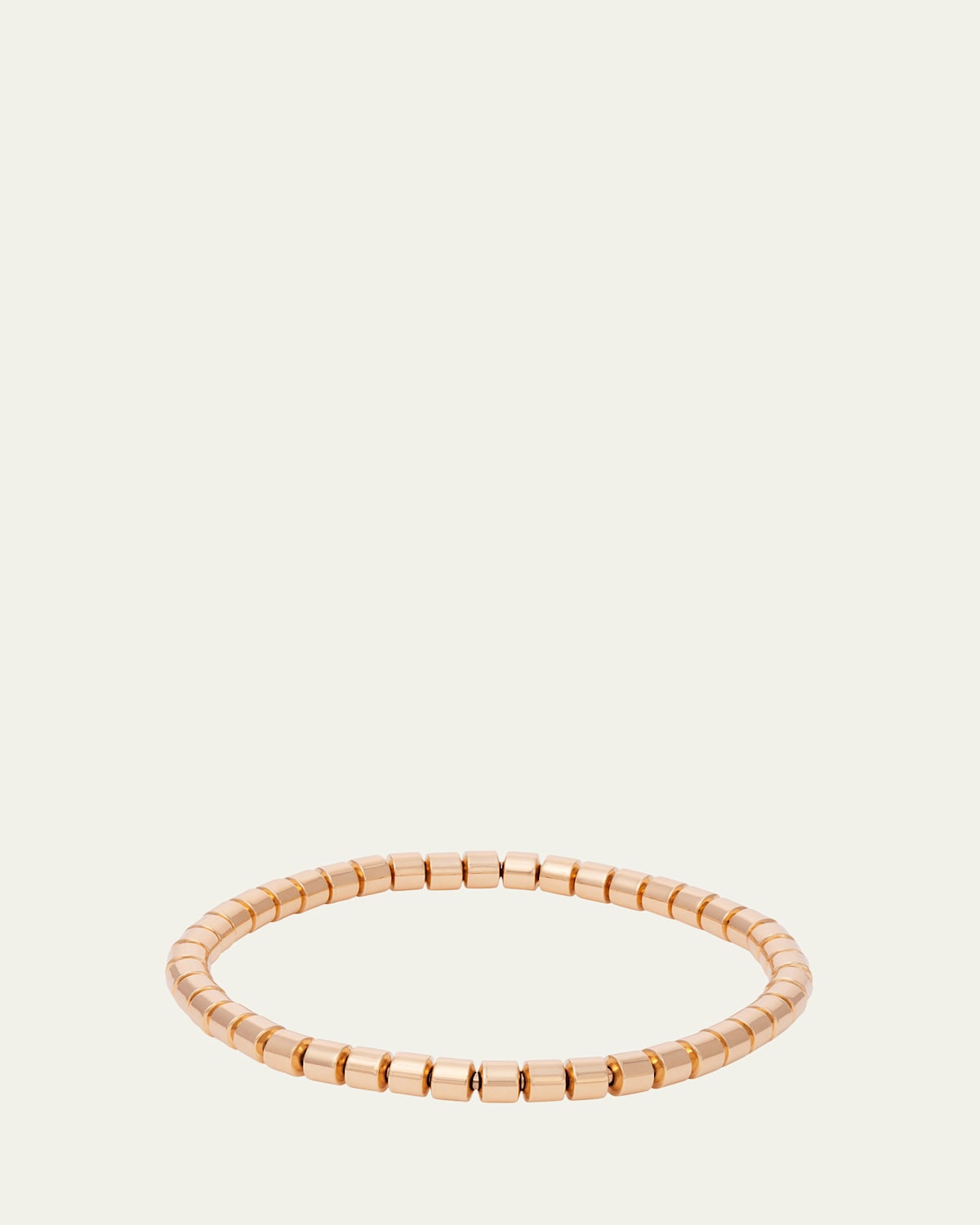 Men's 18K Yellow Gold Tubular Taren Bracelet