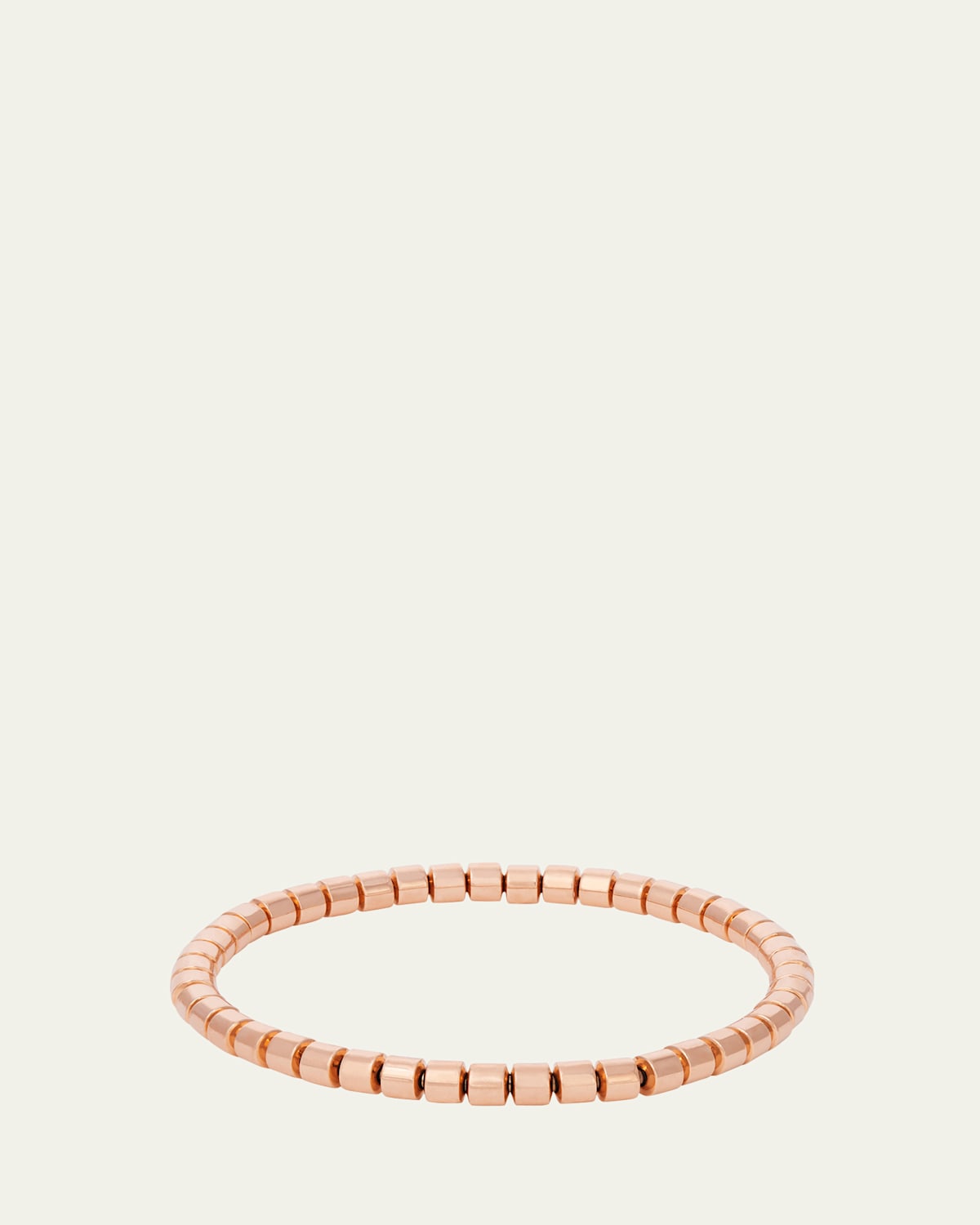 Men's 18K Rose Gold Tubular Taren Bracelet