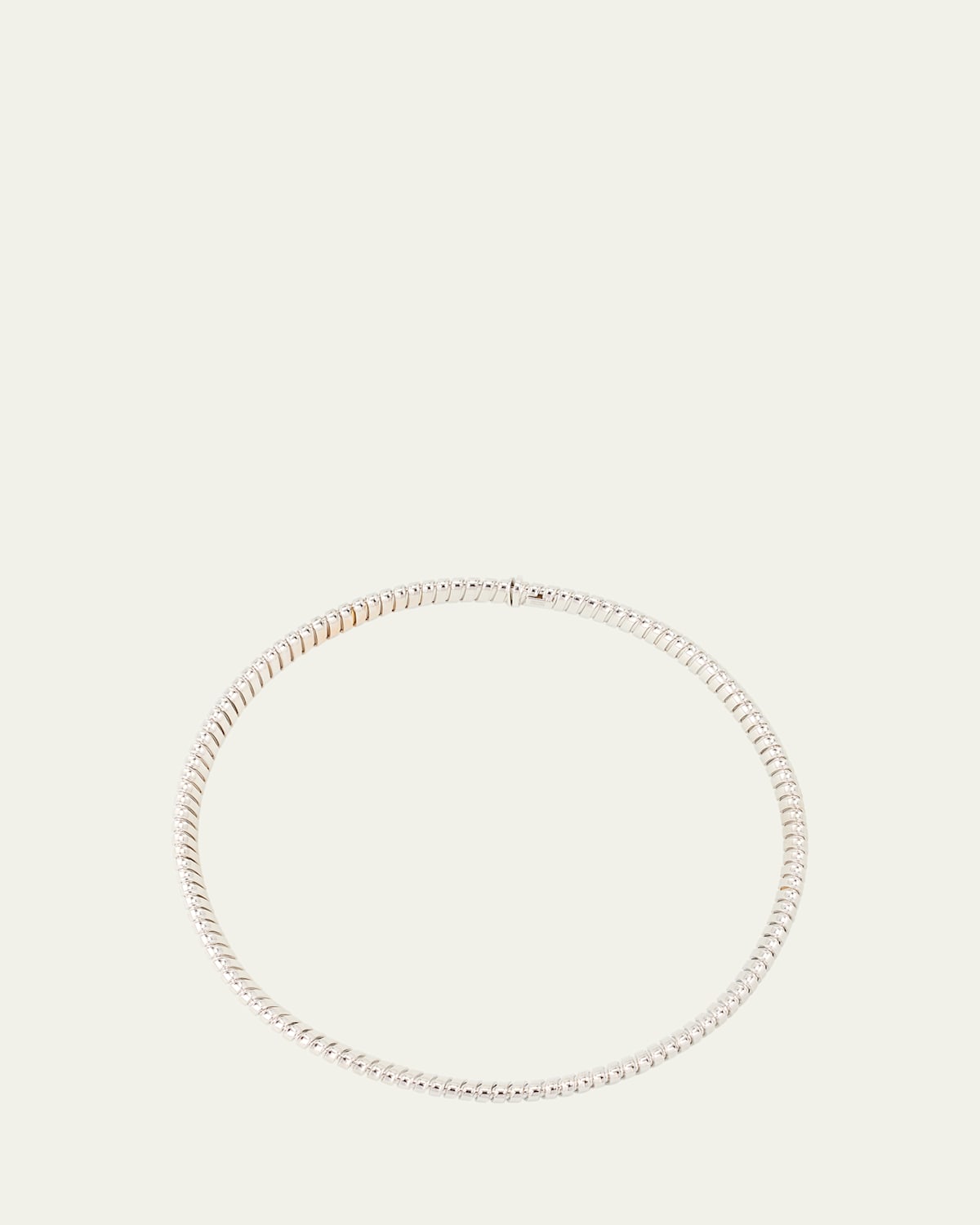 18K White Gold 75th Anniversary Collana Necklace, 14.5"L