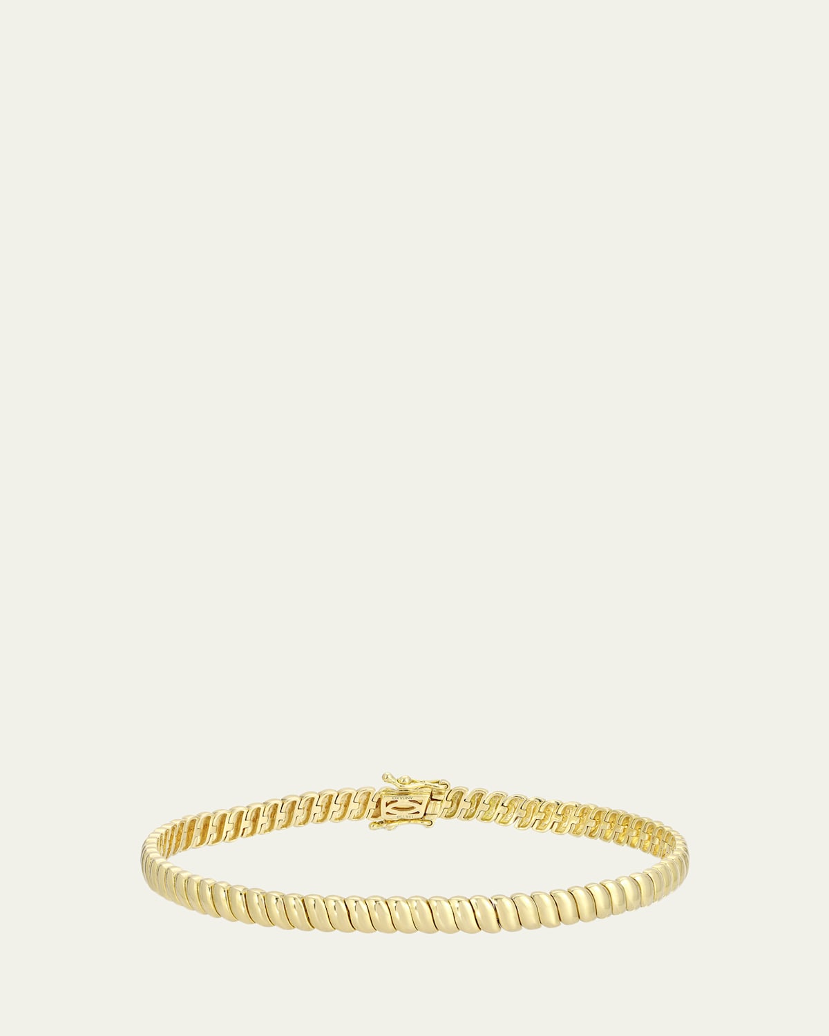 18K Yellow Gold Thin Zoe Bracelet