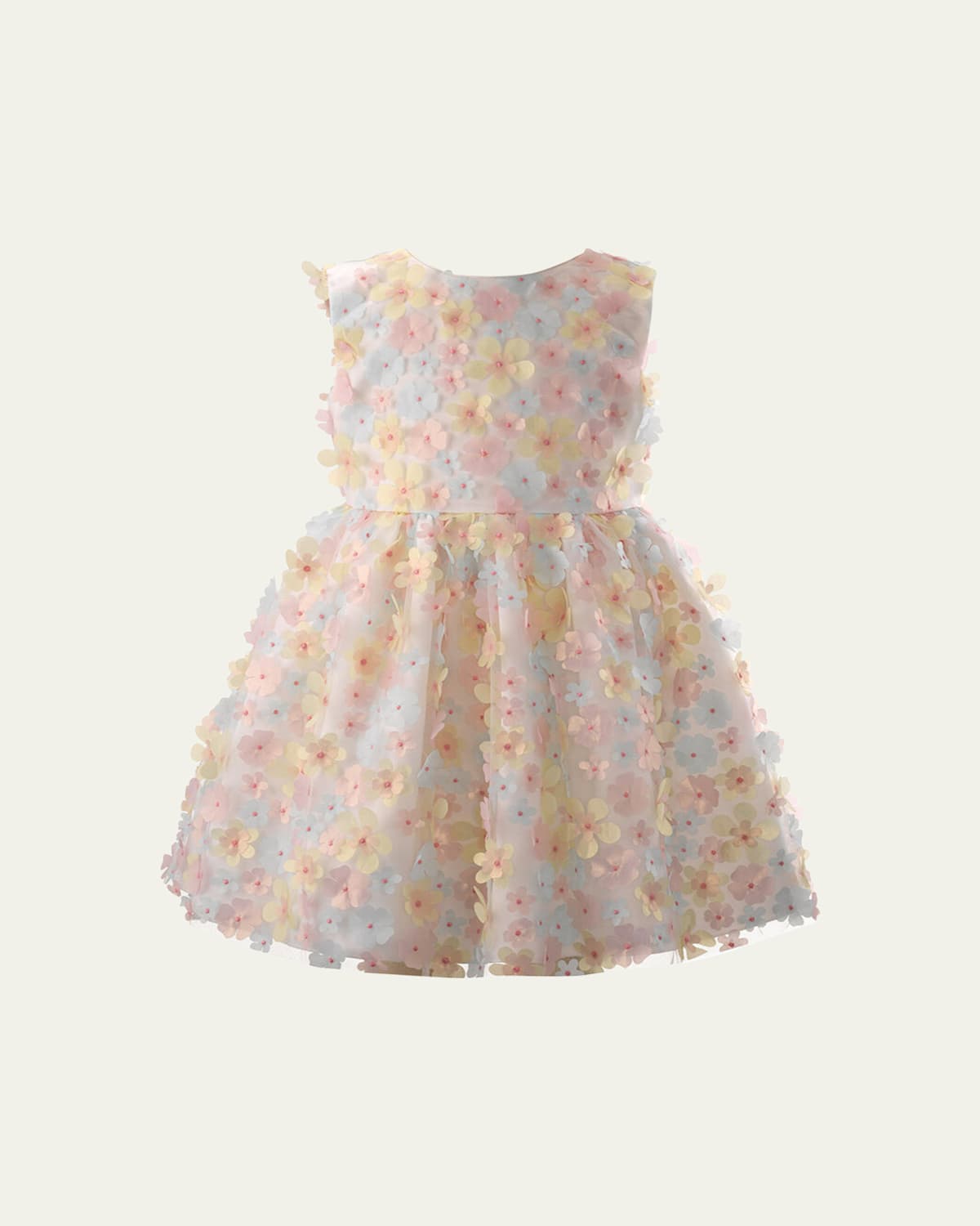 RACHEL RILEY GIRL'S FLUTTER FLOWER PARTY DRESS 