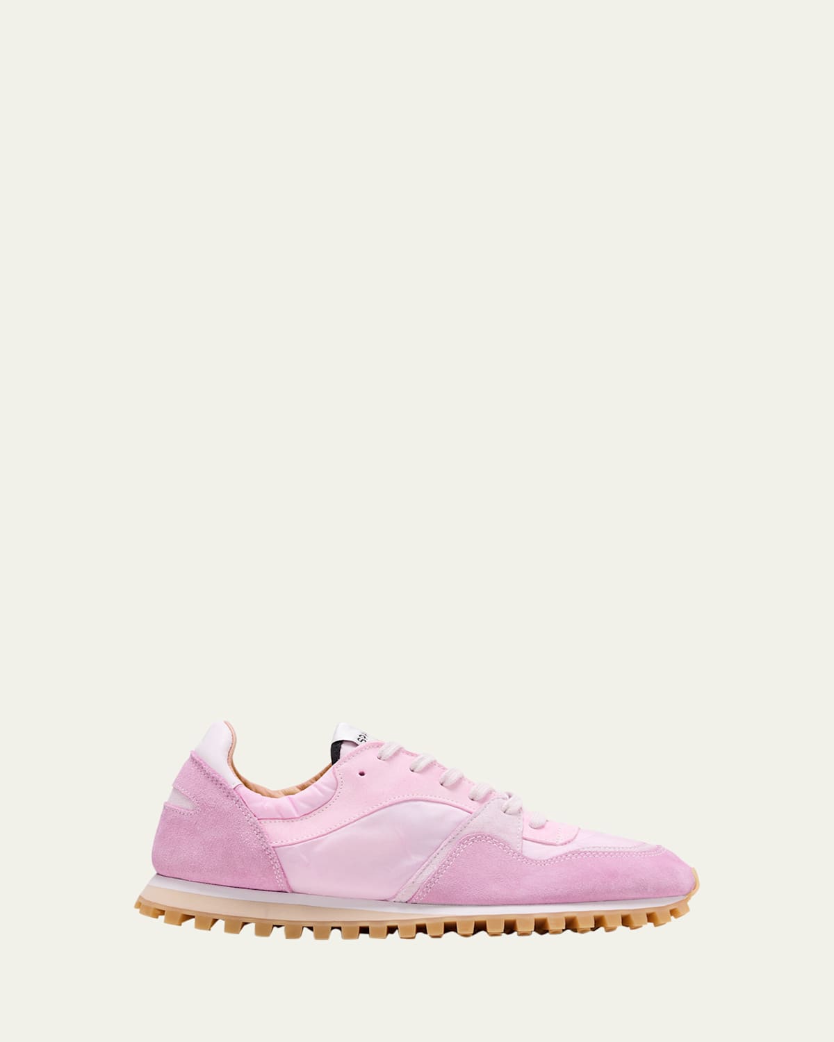 Comme Des Garcons Comme Des Garcons X Spalwart X Spalwart Colorblock Suede Runner Sneakers In Purple