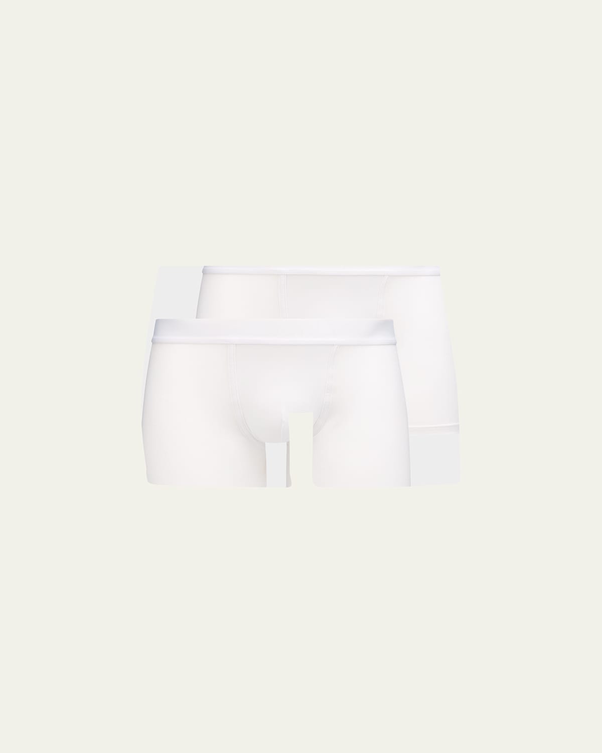 ZEGNA MEN'S TWO-PACK COTTON BOXER BRIEFS 