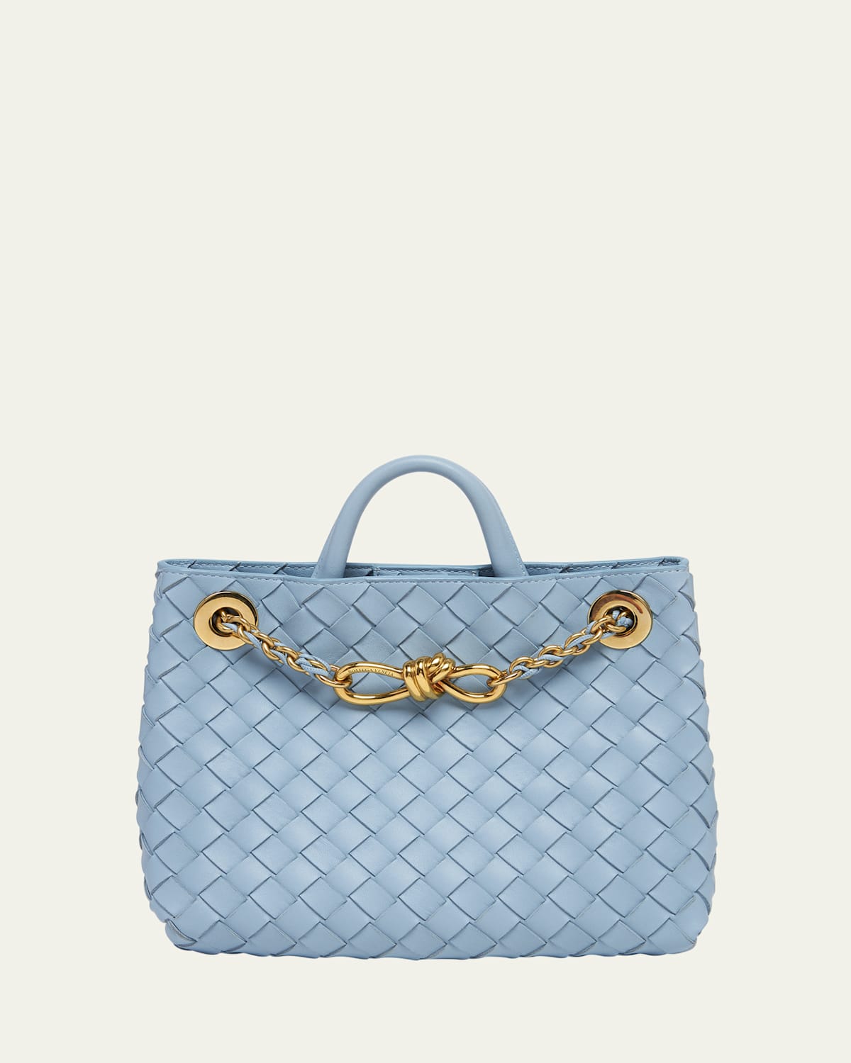 Bottega Veneta Small Andiamo Shoulder Bag With Chain Strap