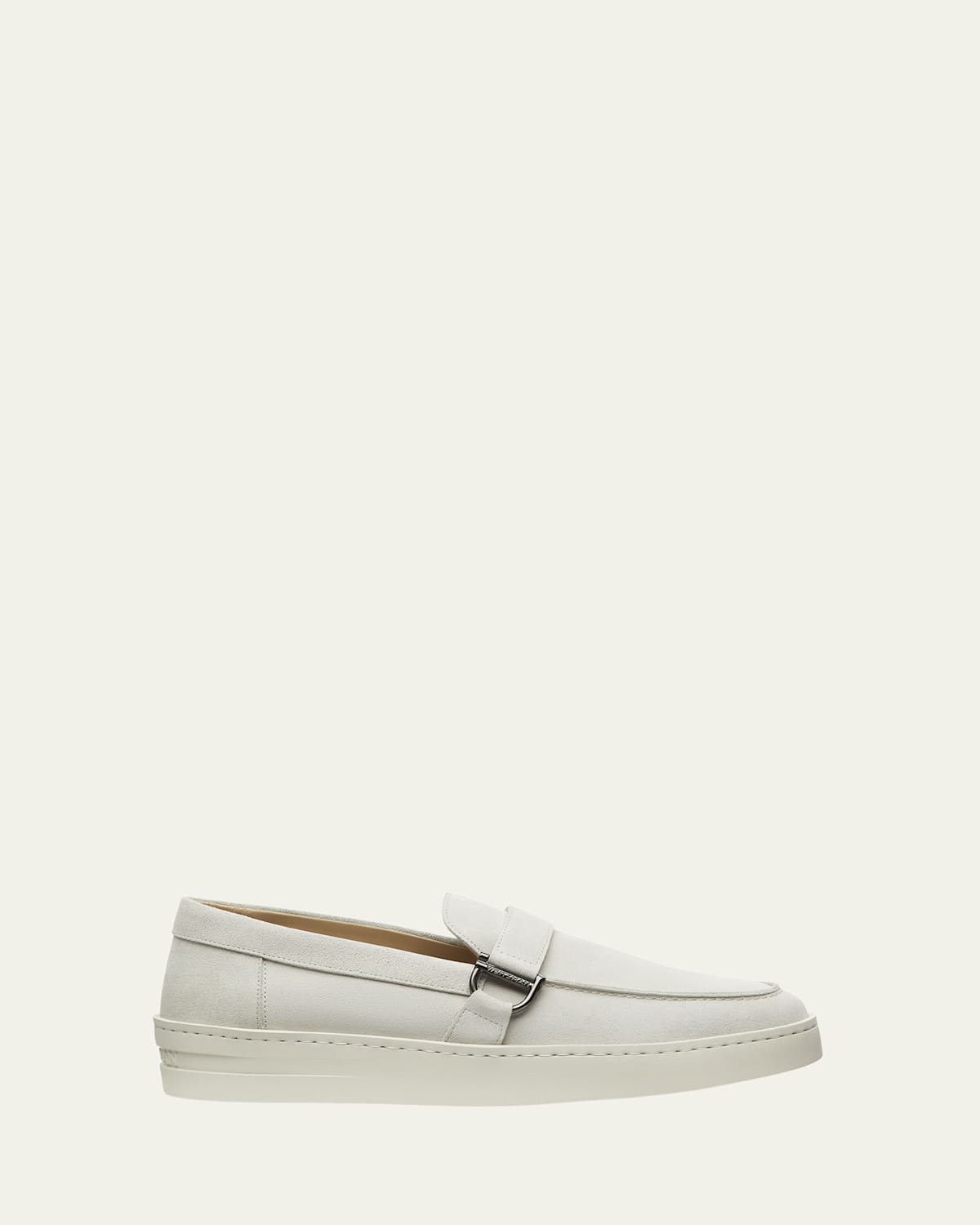 Men's Hamptons Suede Buckle Loafers