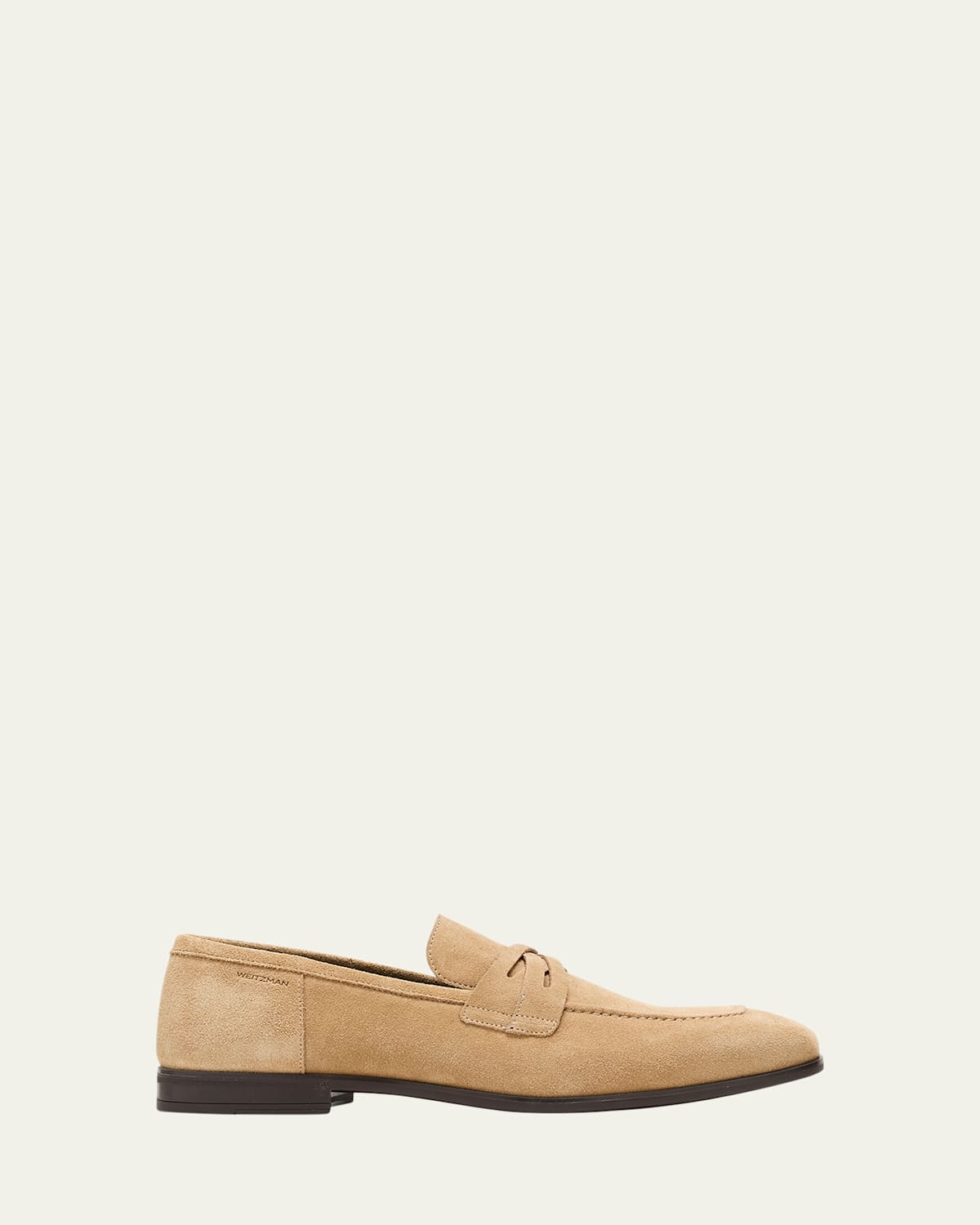 Men's Simon Suede Crisscross Penny Loafers