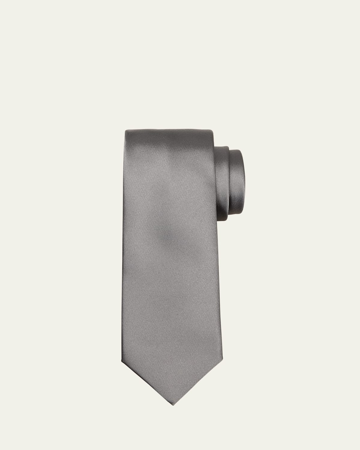 Ferragamo Men's Solid Silk Tie