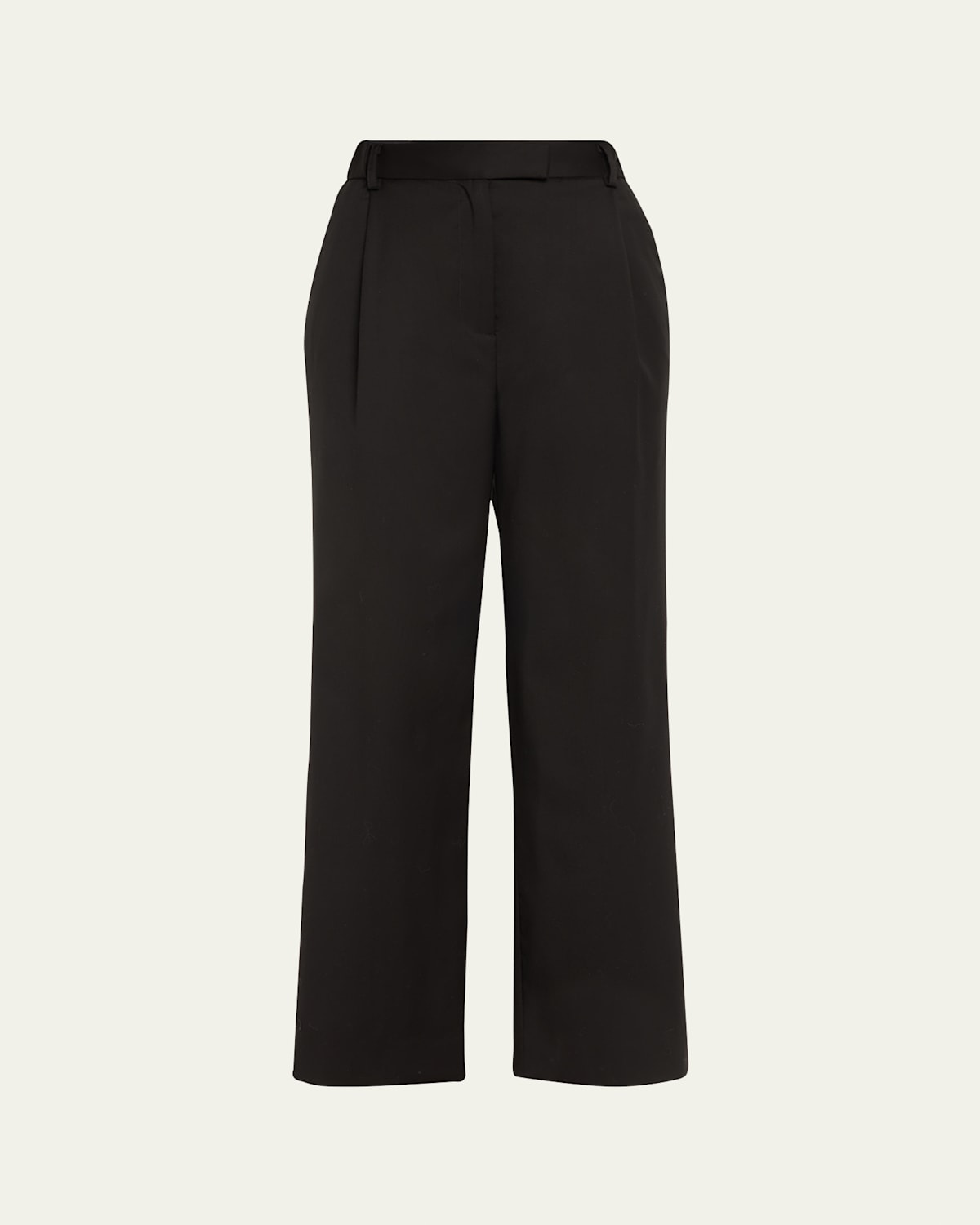 Pleated Boyfriend Pants