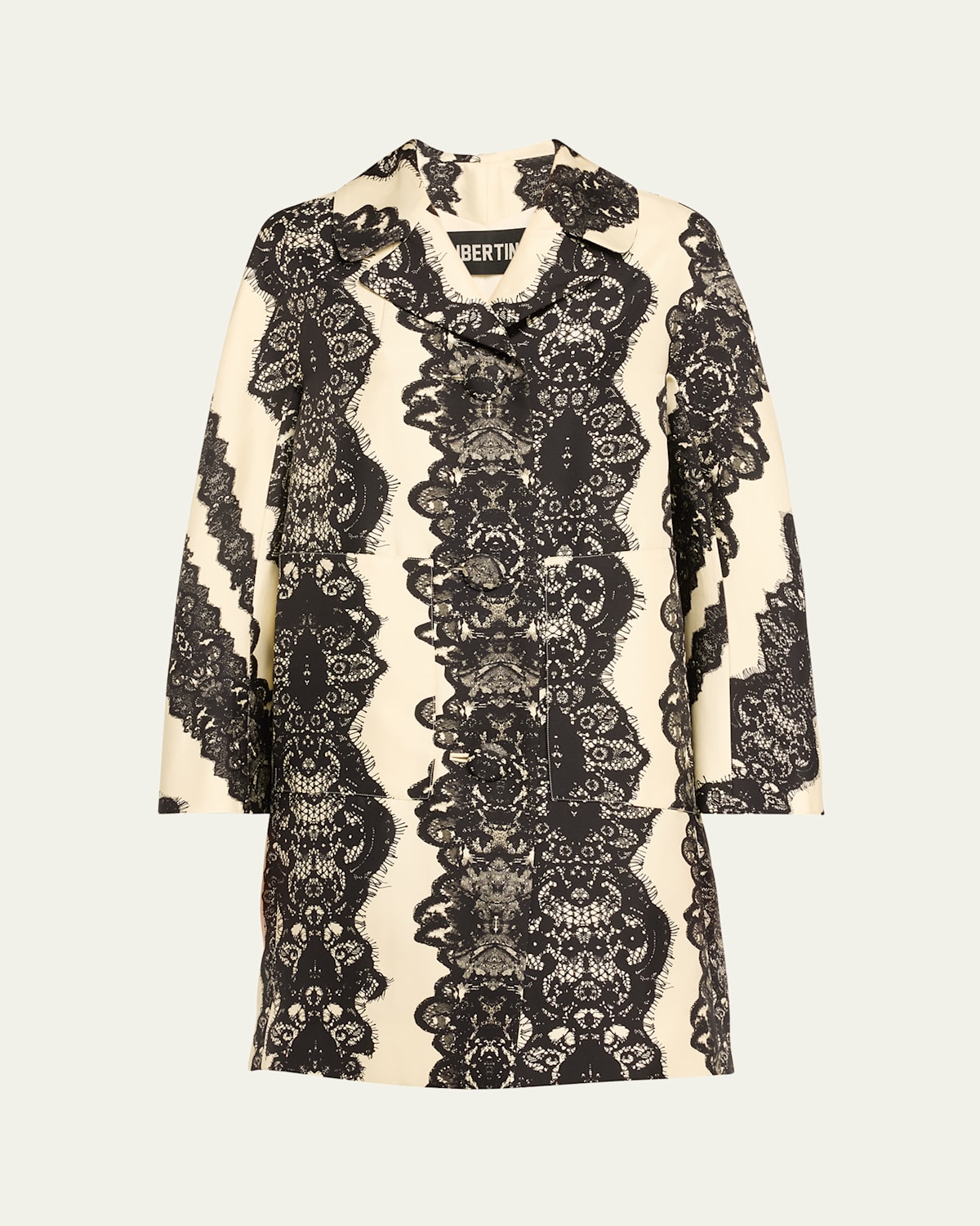 Venetian Lace Pocket Coat