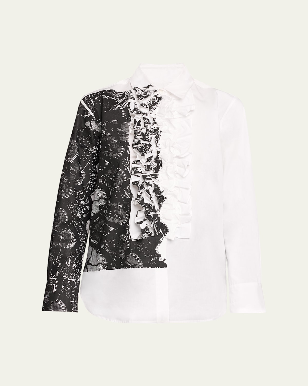 Venetian Lace Tuxedo Shirt