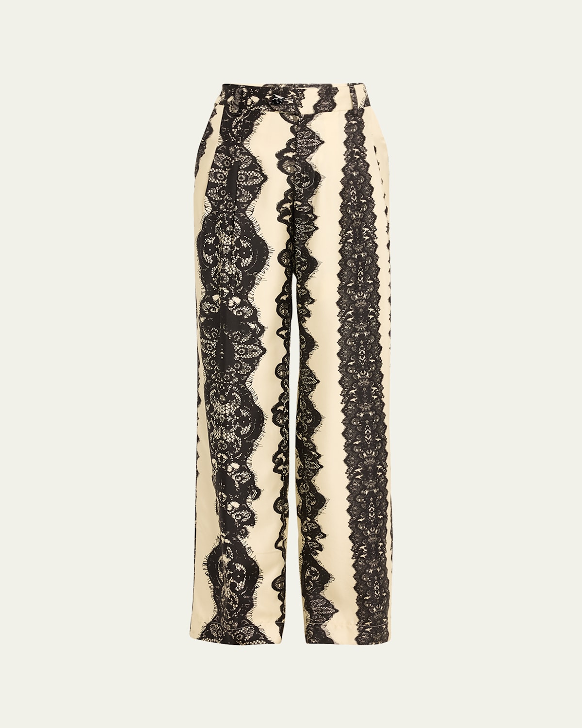 Venetian Lace Baggy Trousers