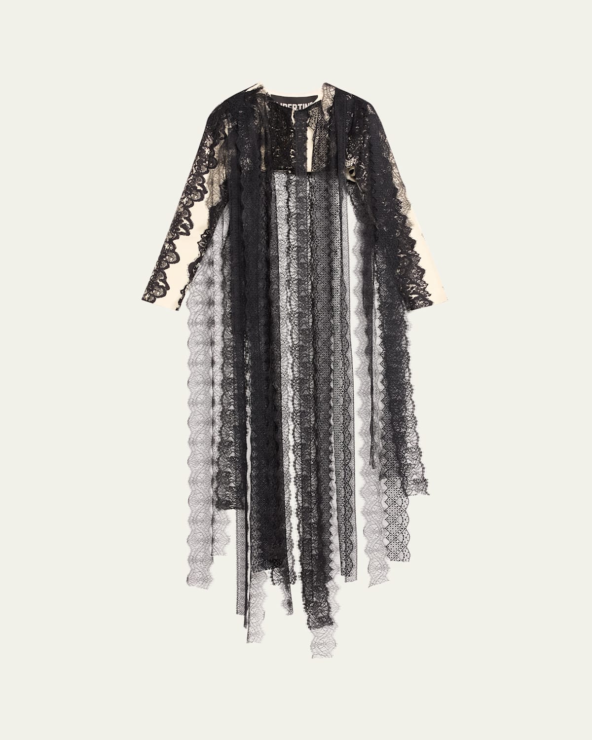 Venetian Lace Fly Away Bolero with Crystal Detail