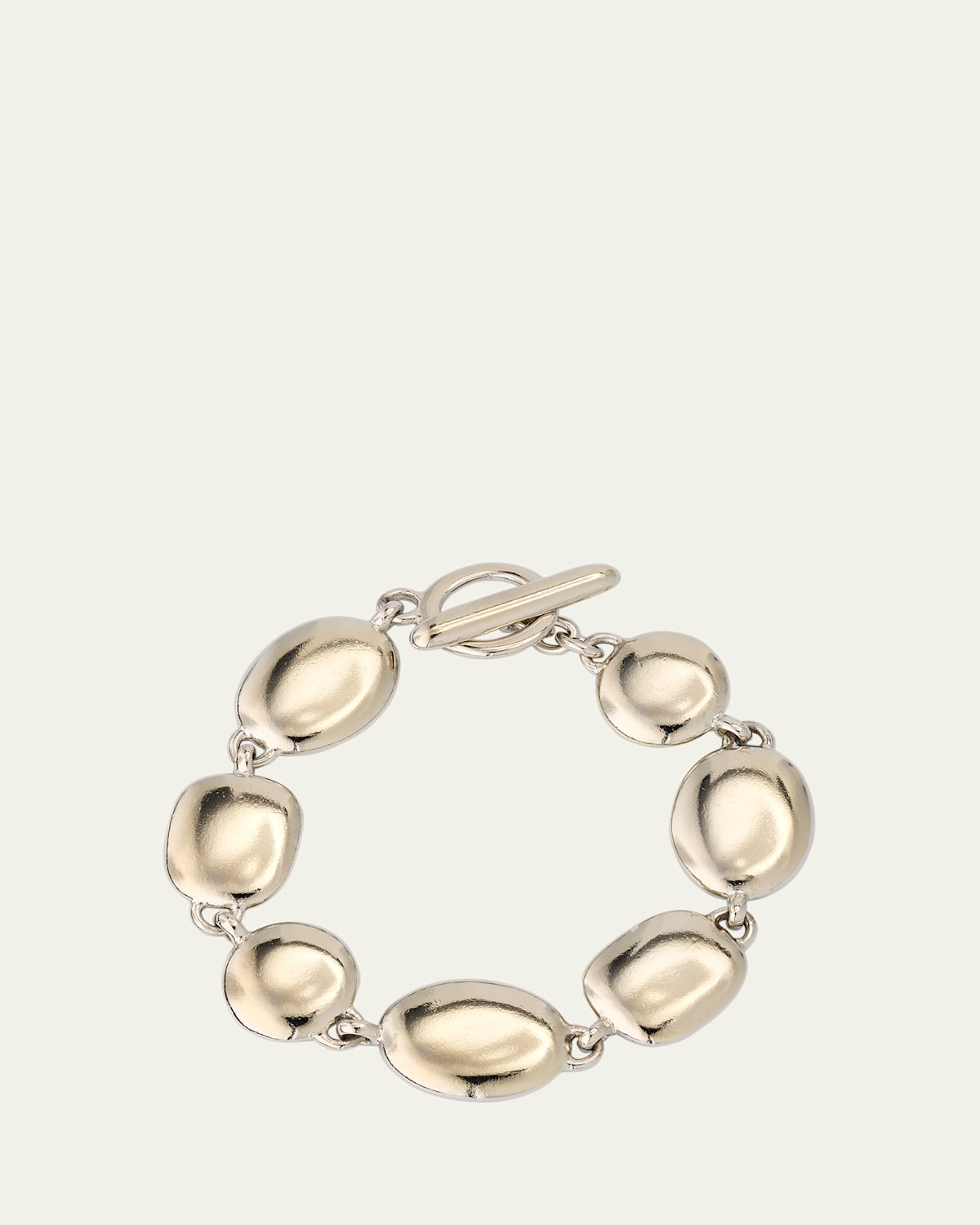 Faye Silver Nugget Bracelet