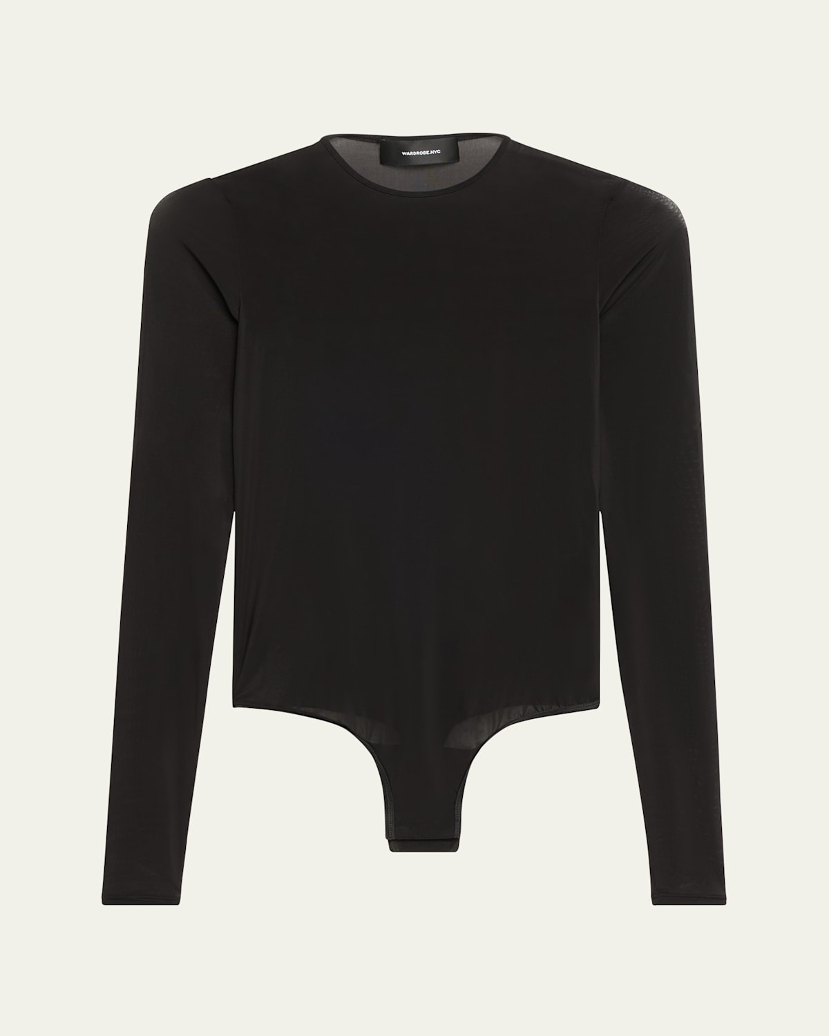 Long Sleeve Sheer Bodysuit