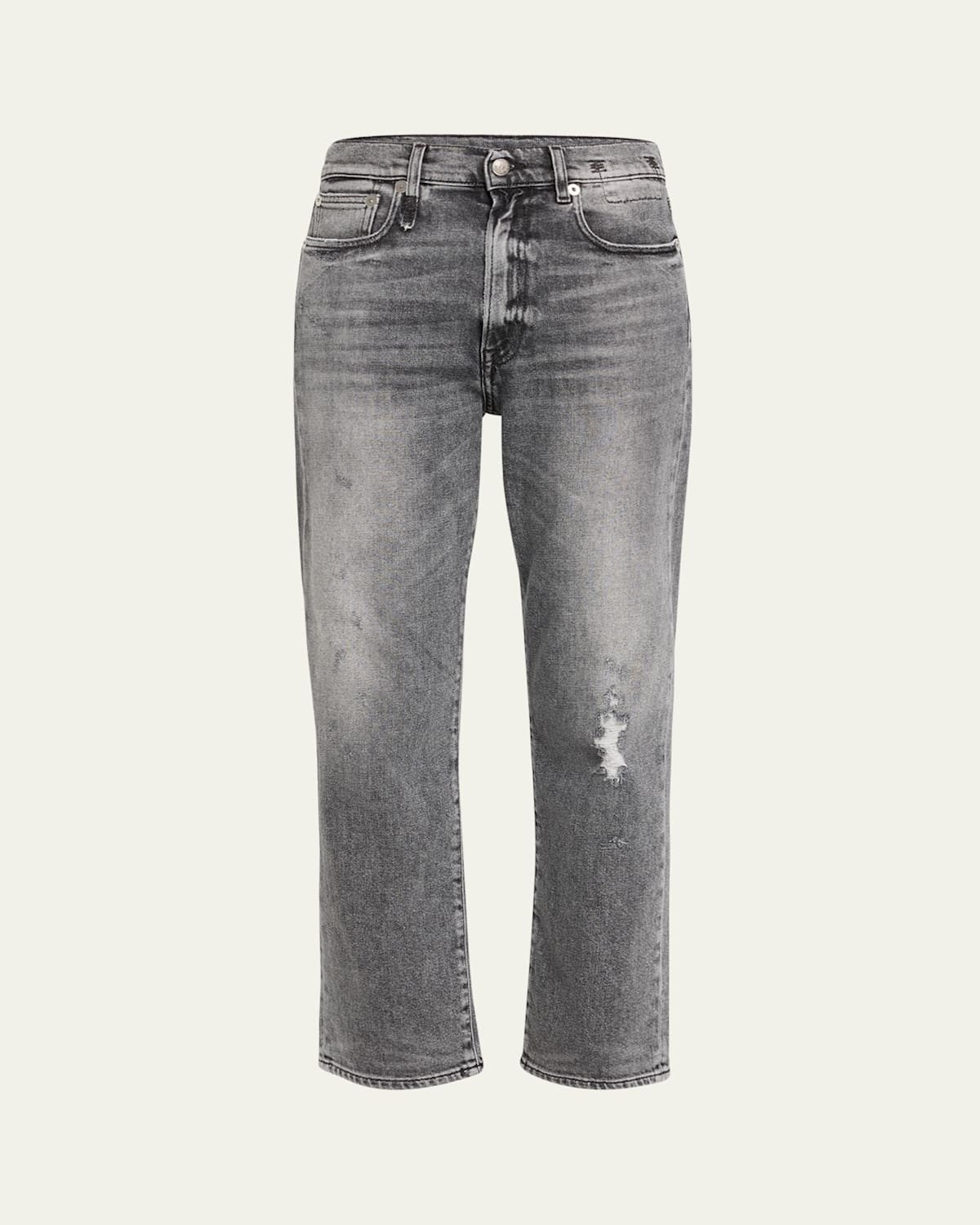 Cropped Boyfriend Jeans
