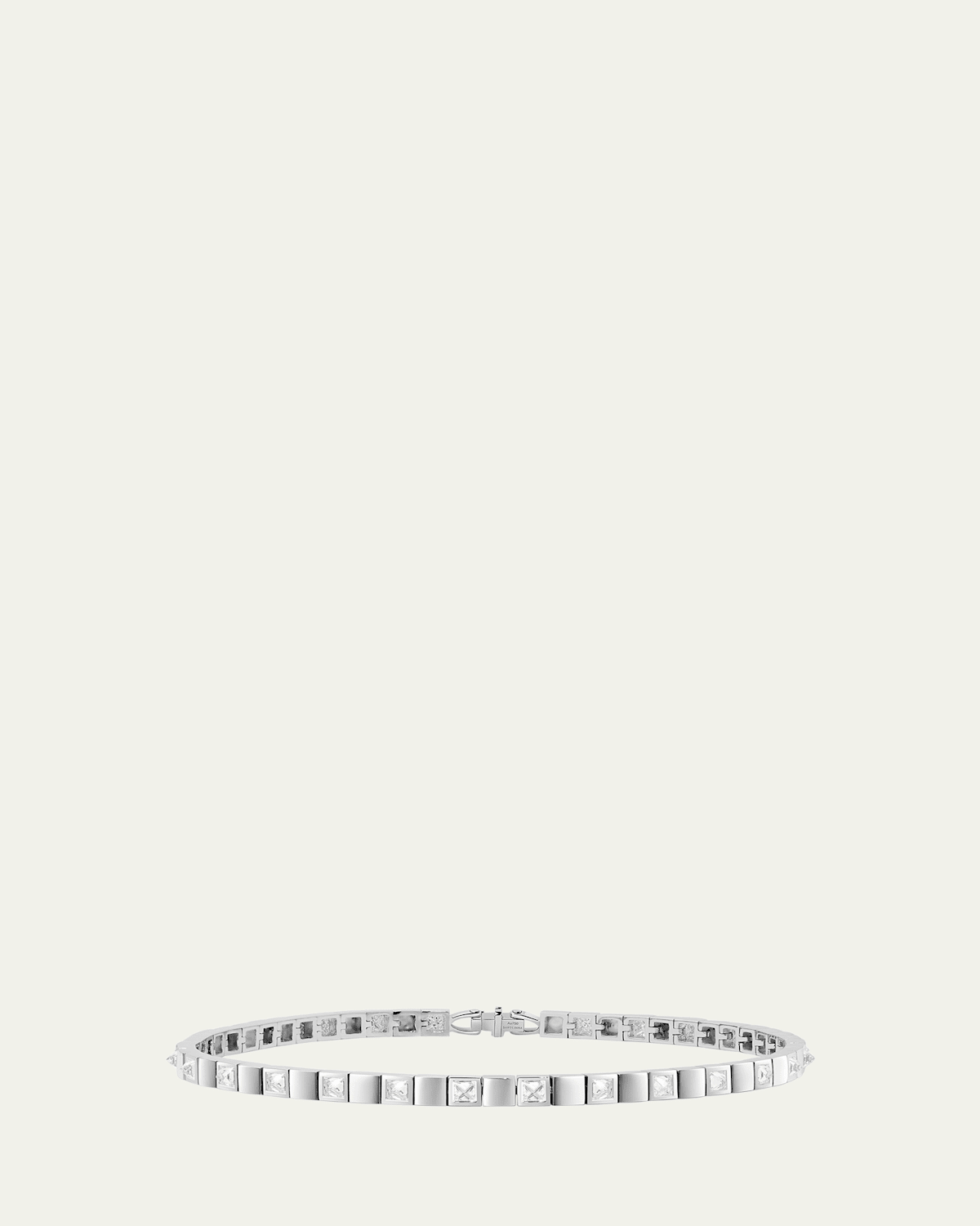 Savolinna Be Spiked Slim Diamond Tennis Bracelet