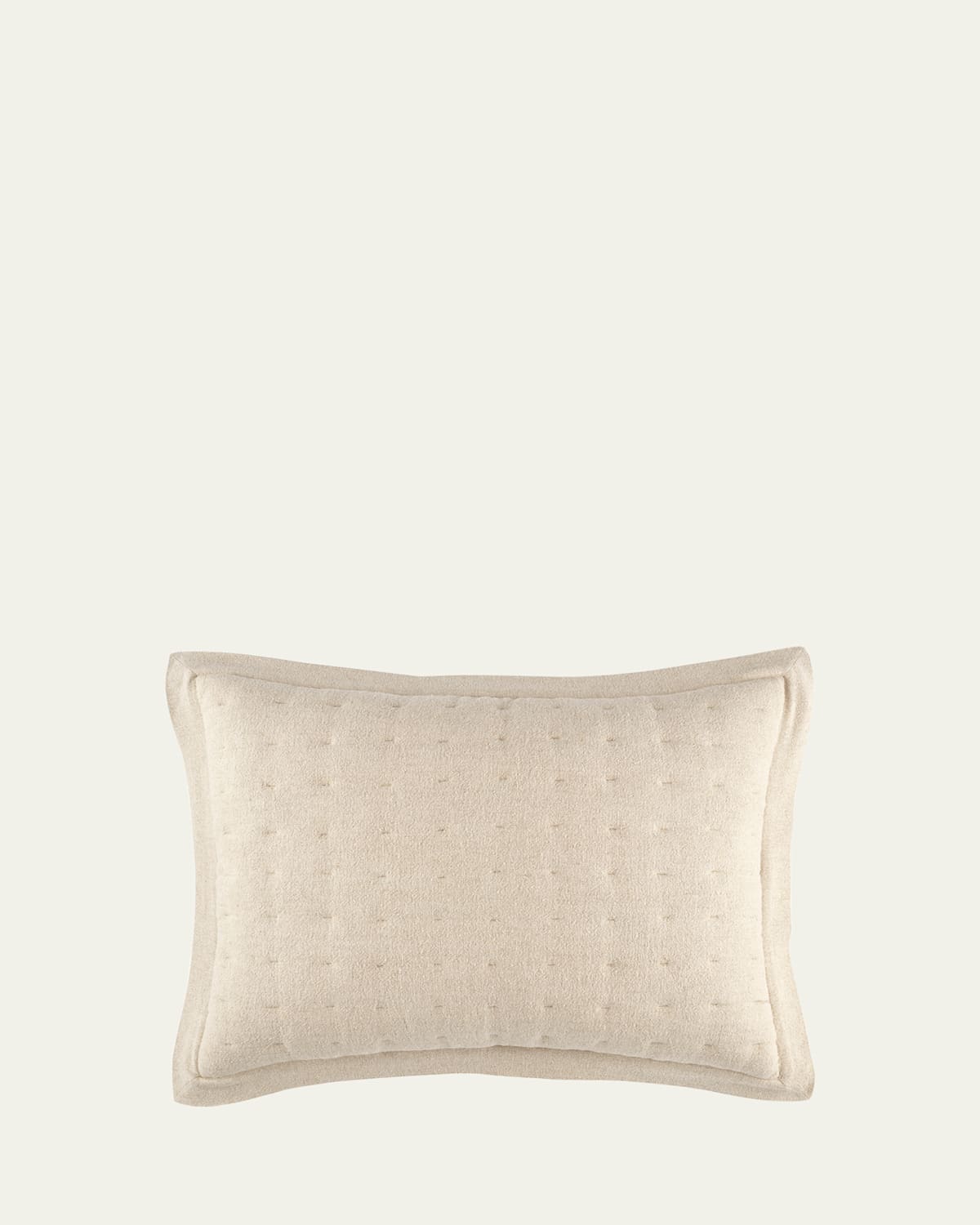 Pine Cone Hill Jonah Linen Natural Quilted California King Sham In Natural